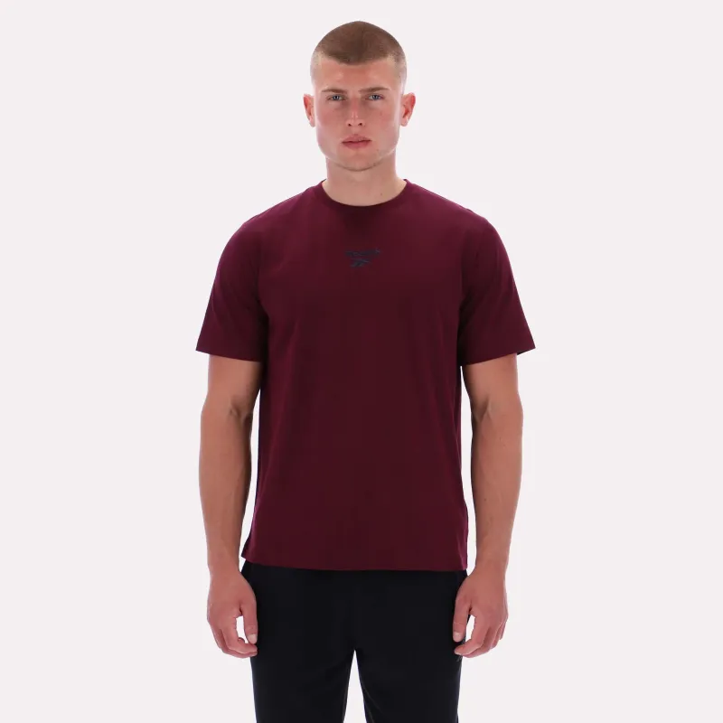 Reebok Apparel Men Core Essentials T-Shirt BLACK CHERRY sold by Reebok
