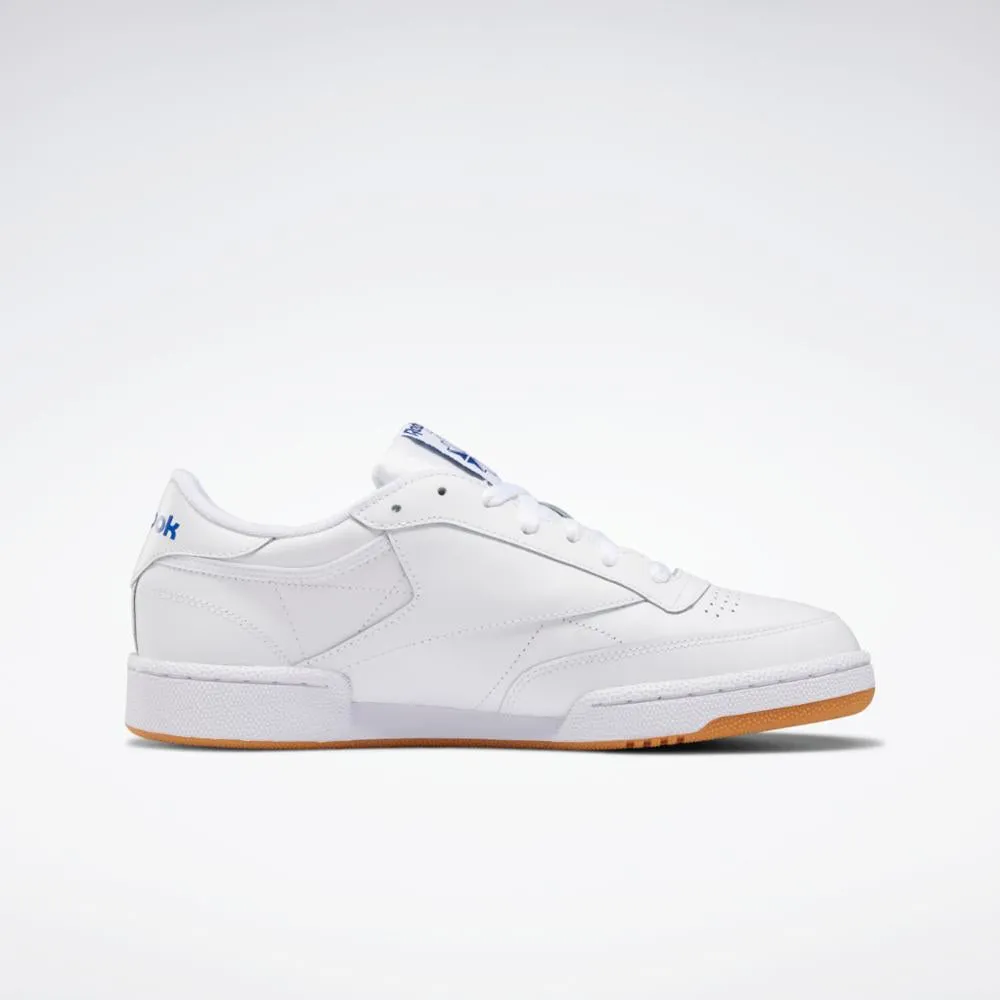Reebok Footwear Men Club C 85 Shoes INT-WHT/ROYAL-GUM sold by Reebok product image thumbnail 3