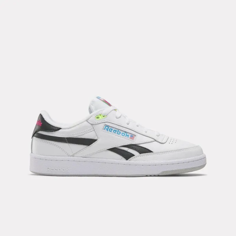 Reebok Footwear Men Club C Revenge Vintage Shoes WHITE/WHITE/BLACK sold by Reebok