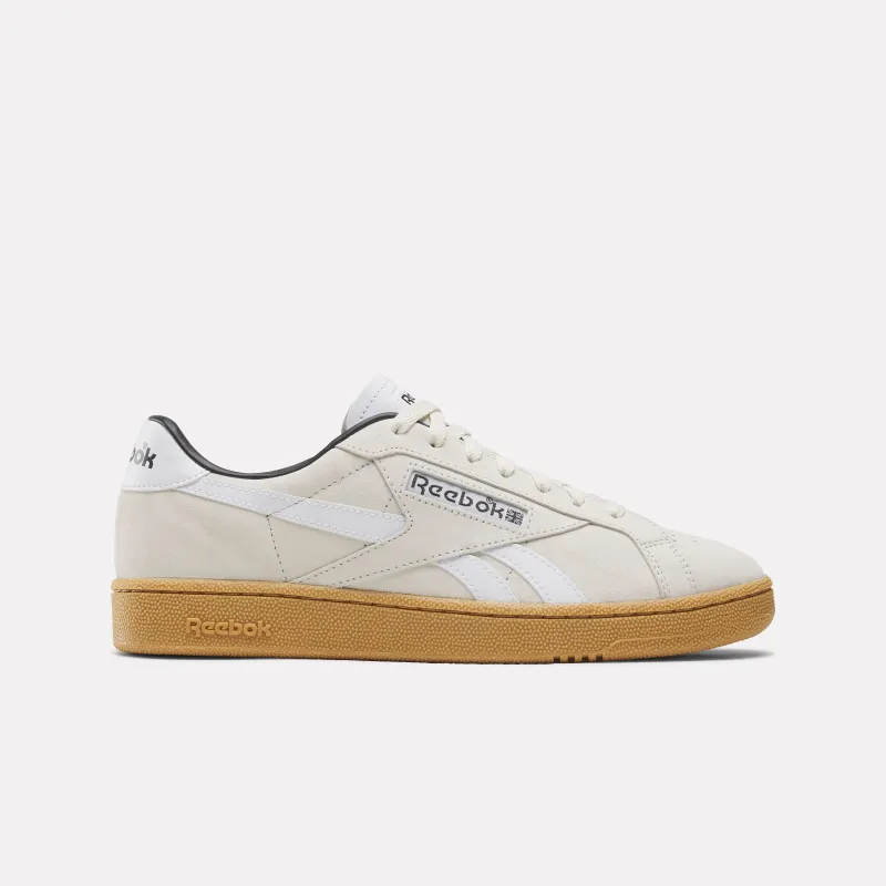 REEBOK FOOTWEAR UNISEX Club C Grounds UK Shoes ALABASTER/CHALK/GUM sold by Reebok