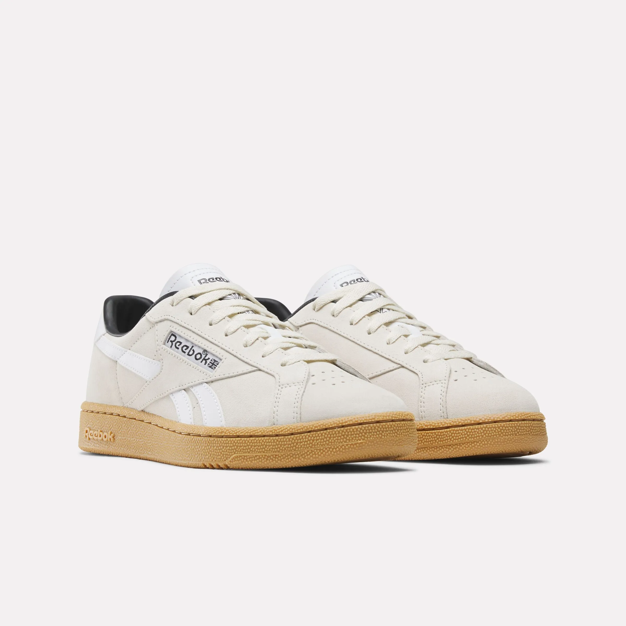 REEBOK FOOTWEAR UNISEX Club C Grounds UK Shoes ALABASTER/CHALK/GUM sold by Reebok product image thumbnail 2