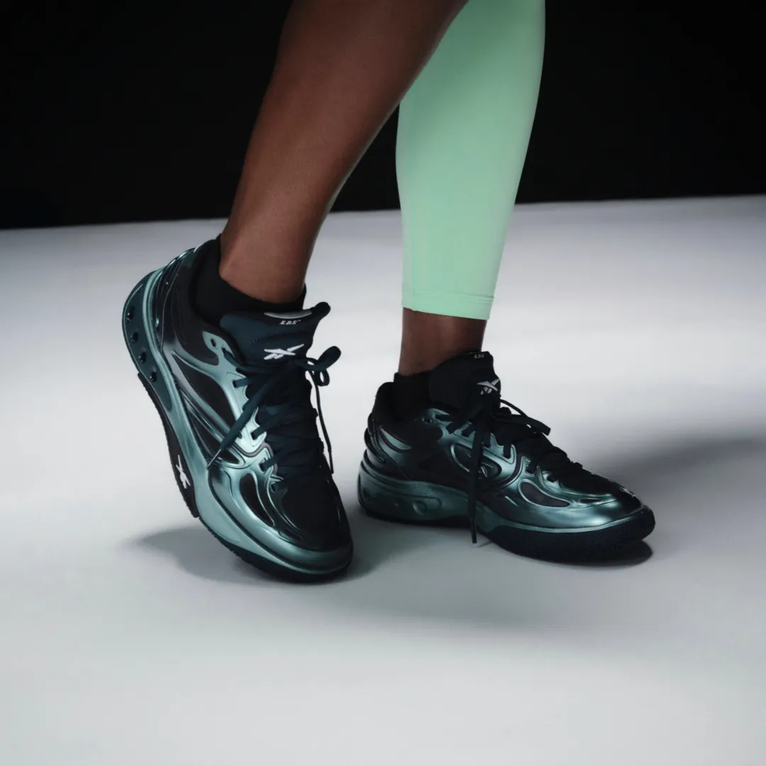 REEBOK FOOTWEAR UNISEX Engine A Basketball Shoes METAL GREEN/METAL GREEN/BLACK sold by Reebok product image thumbnail 2