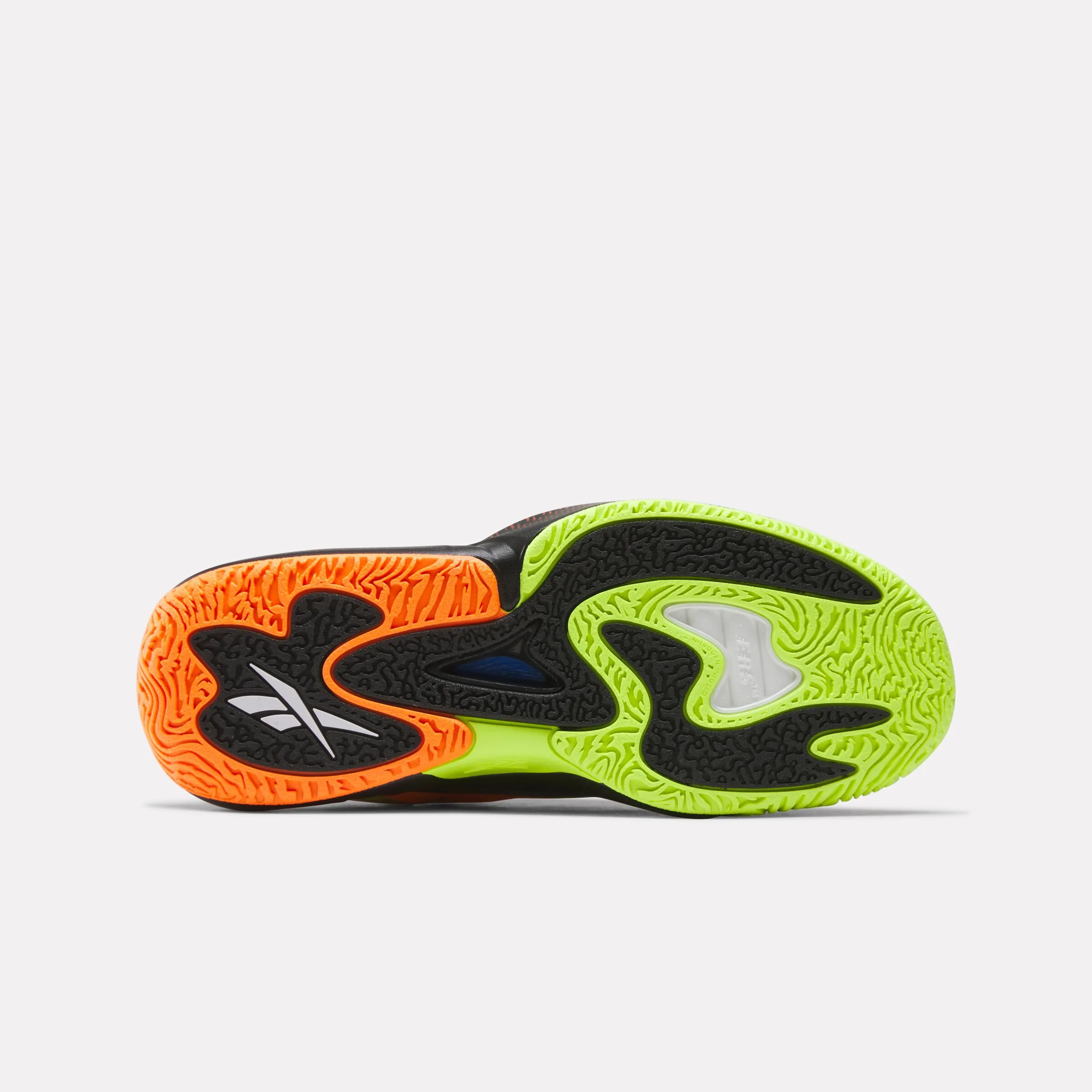 REEBOK FOOTWEAR UNISEX Engine A 26 Basketball Shoes ATOMIC TANGERINE/DIGITAL LIME/ sold by Reebok product image thumbnail 4