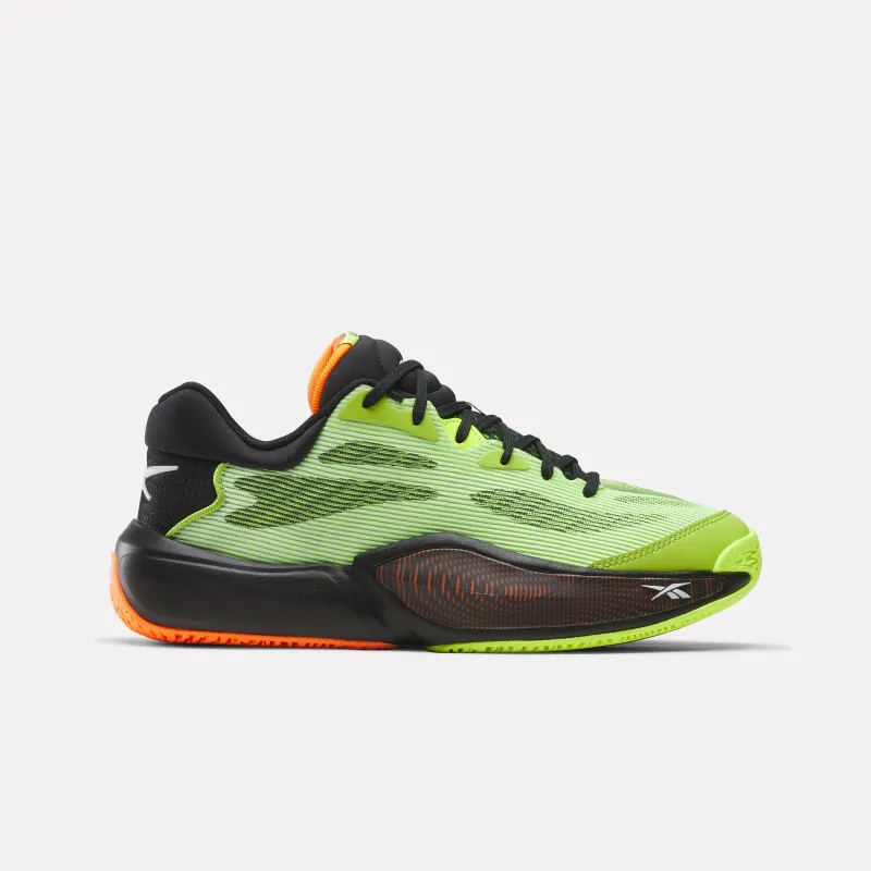 REEBOK FOOTWEAR UNISEX Engine A 26 Basketball Shoes ATOMIC TANGERINE/DIGITAL LIME/ sold by Reebok