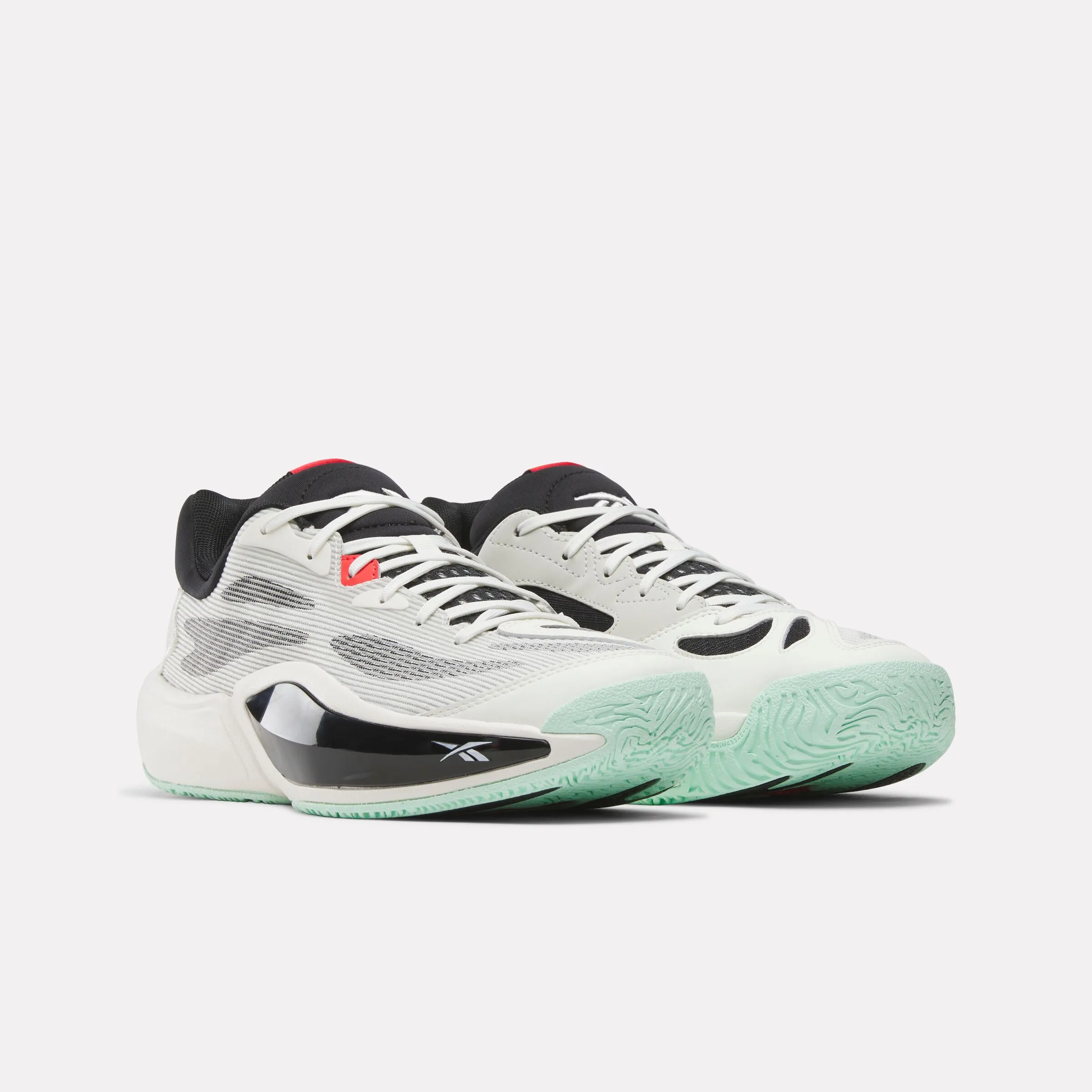 REEBOK FOOTWEAR UNISEX Engine A 26 Basketball Shoes CHALK/BLACK/ENERGY RED sold by Reebok product image thumbnail 2