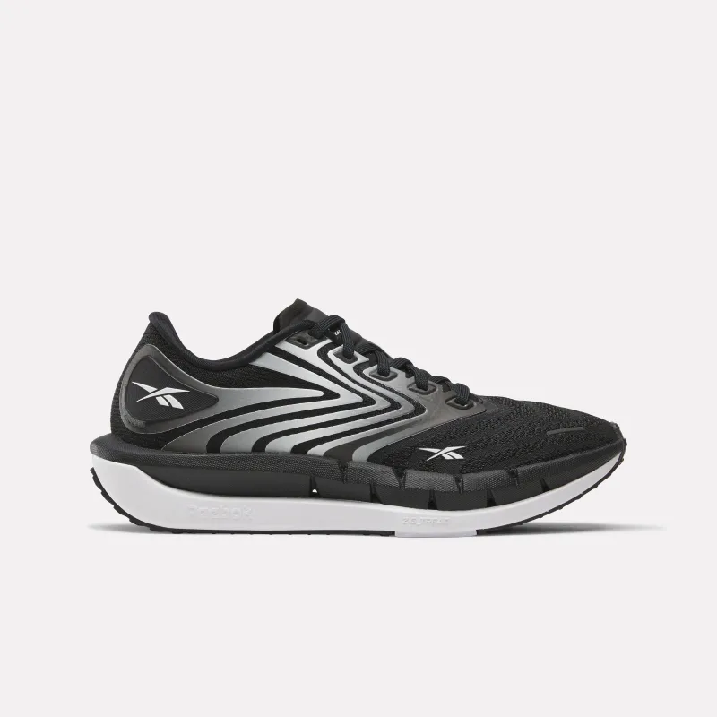 REEBOK FOOTWEAR WOMEN Floatzig Tread Running Shoes BLACK/WHITE/BLACK made by Reebok
