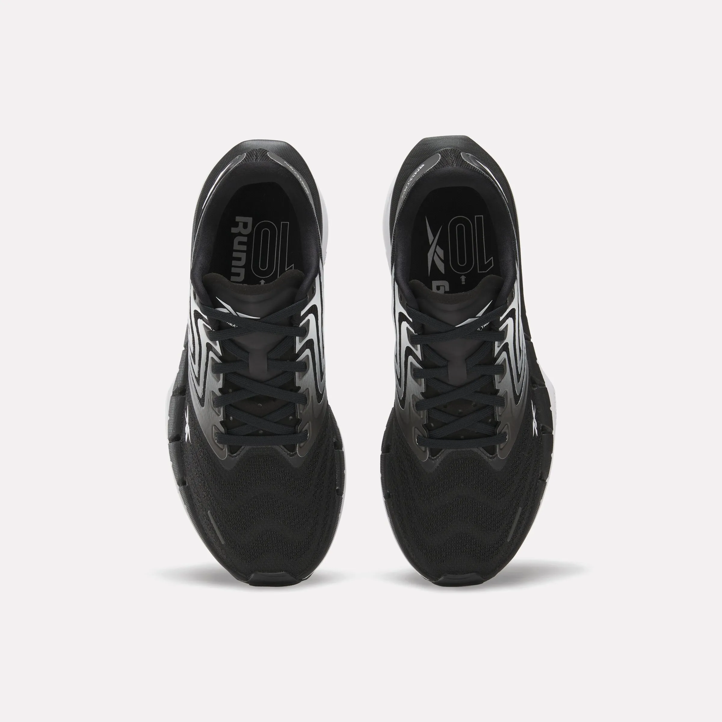 REEBOK FOOTWEAR WOMEN Floatzig Tread Running Shoes BLACK/WHITE/BLACK sold by Reebok product image thumbnail 5