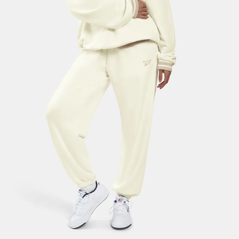REEBOK APPAREL WOMEN Lawn Club Jogger Pants CHALK made by Reebok