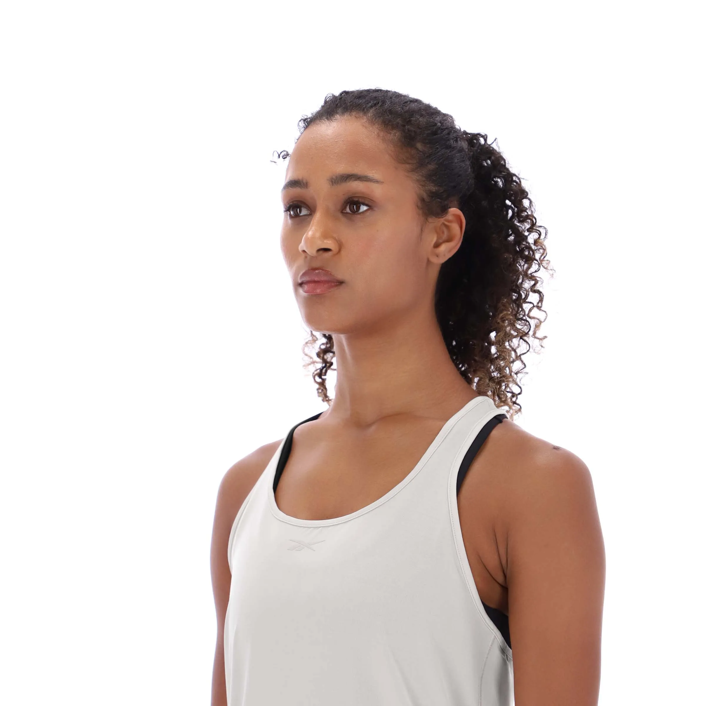 REEBOK APPAREL WOMEN RBK-CHILL Athletic Tank CHALK sold by Reebok product image thumbnail 3