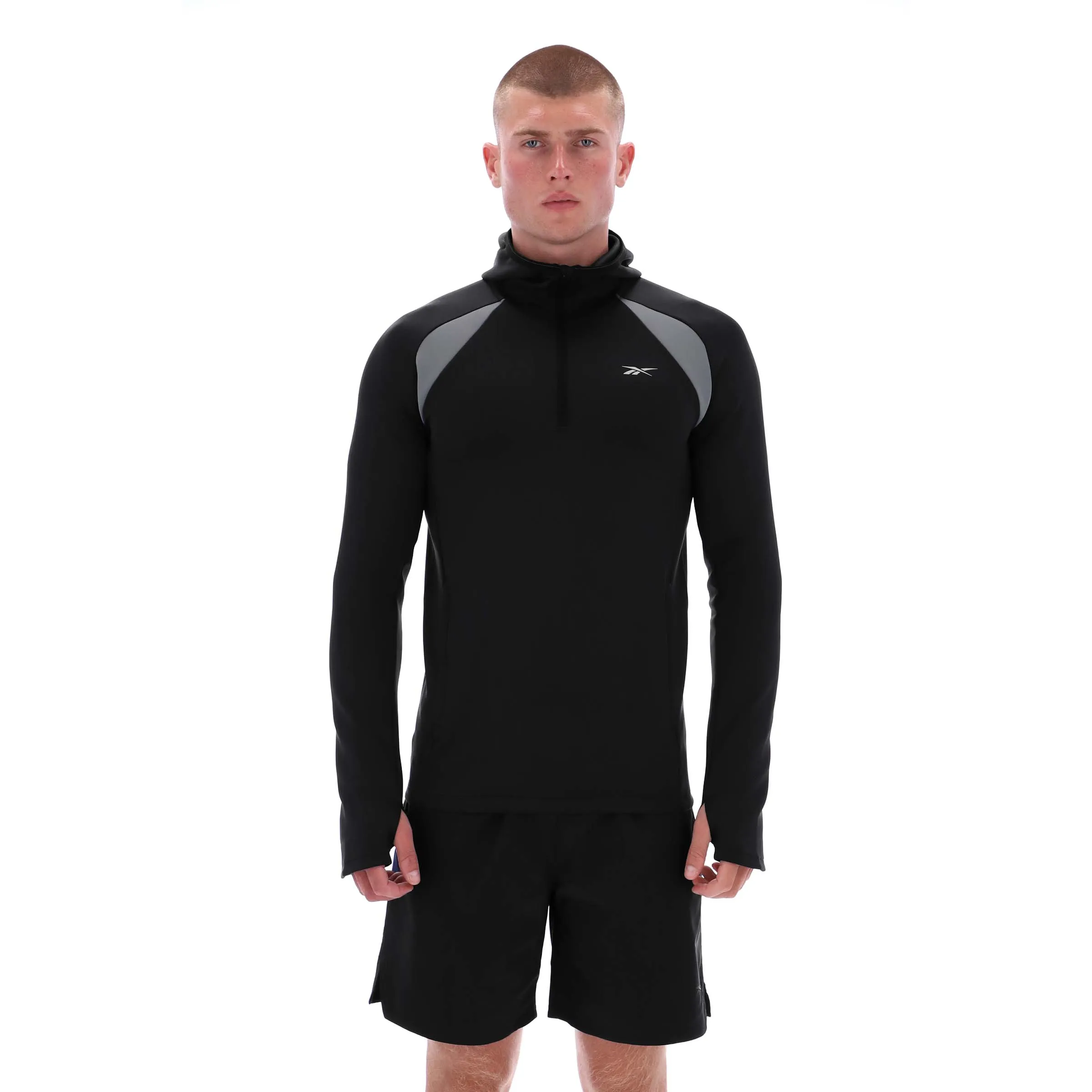 REEBOK APPAREL MEN Vector Warm-Up Jacket BLACK sold by Reebok