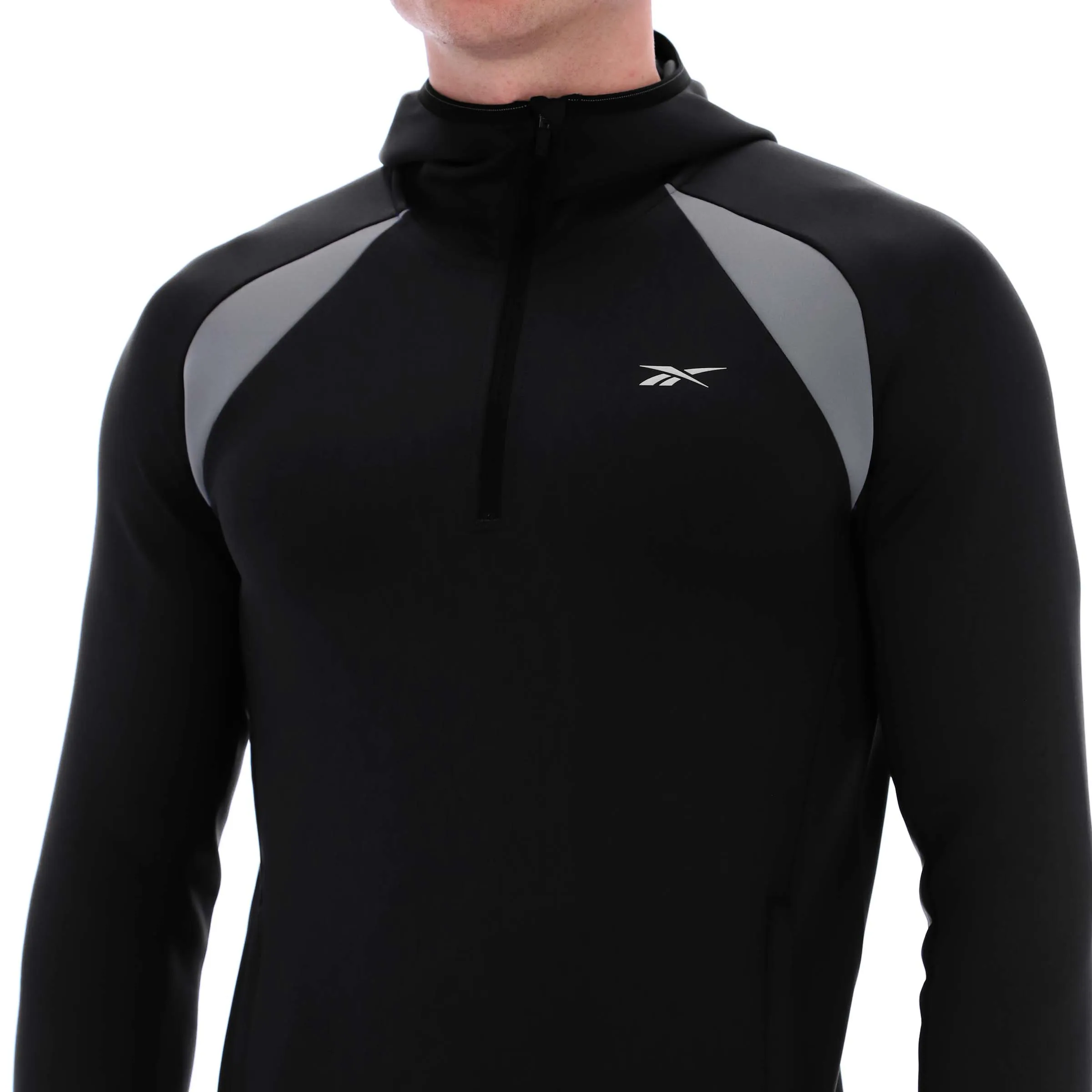 REEBOK APPAREL MEN Vector Warm-Up Jacket BLACK sold by Reebok product image thumbnail 3