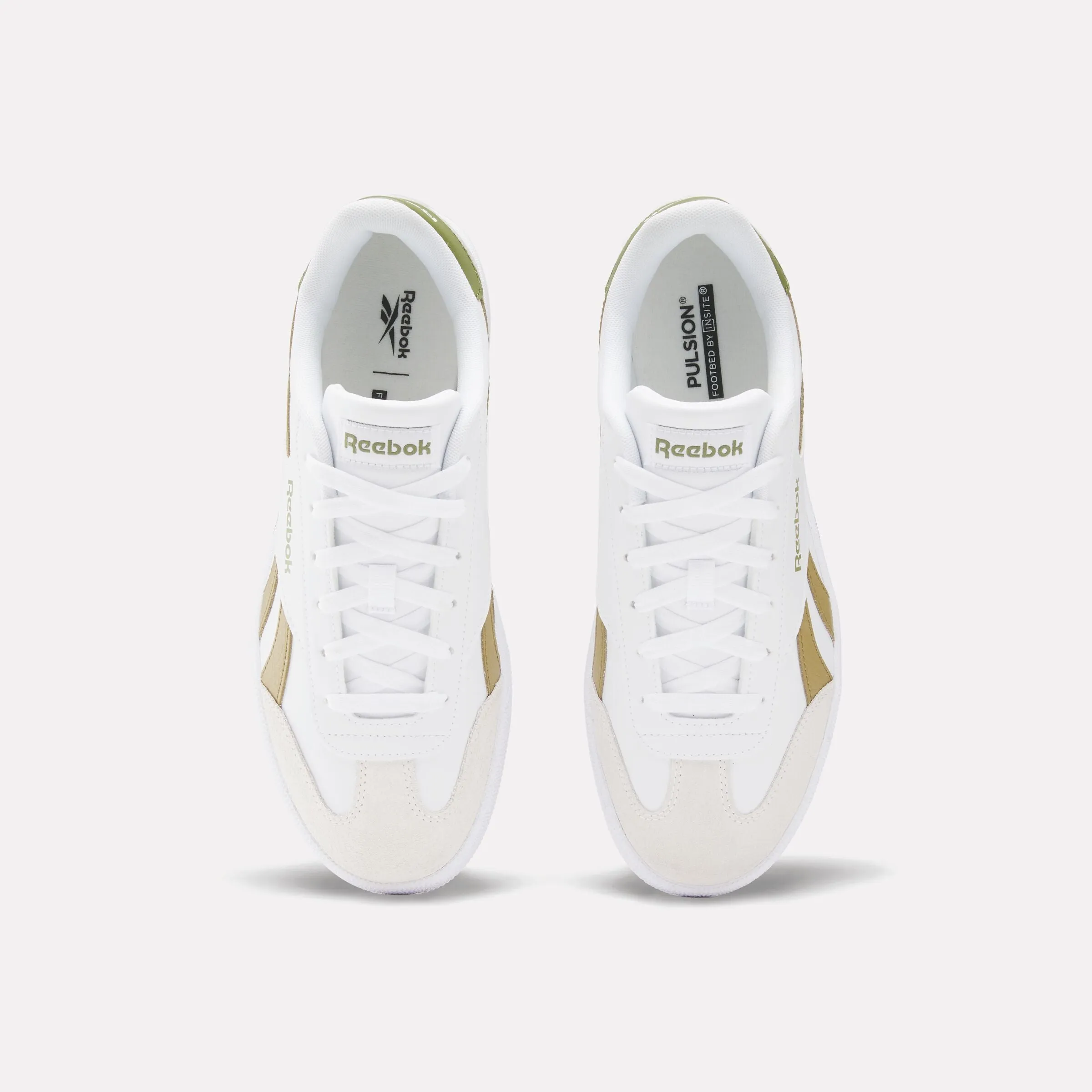 REEBOK FOOTWEAR UNISEX Smash Edge Shoes FTWRWHITE/KHAKIBROWN/DEEPOLIVE sold by Reebok product image thumbnail 5