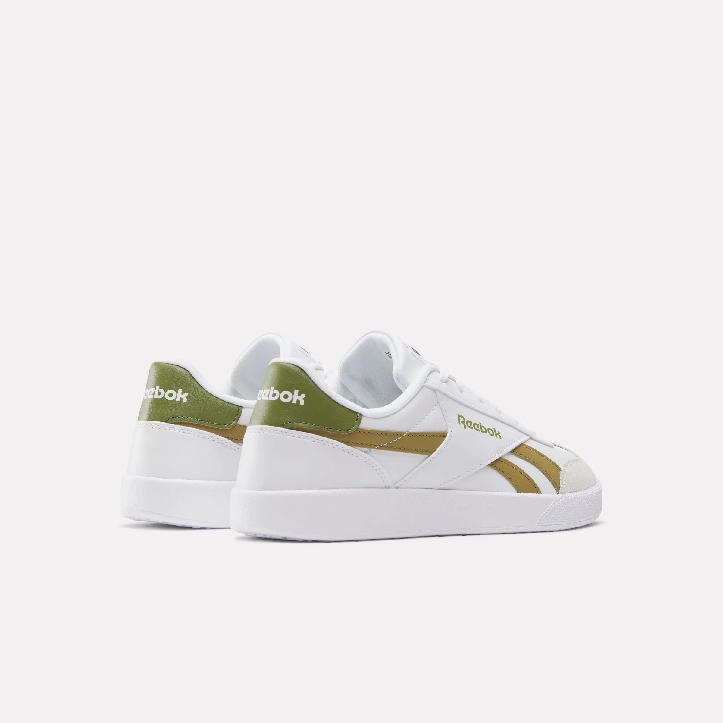 REEBOK FOOTWEAR UNISEX Smash Edge Shoes FTWRWHITE/KHAKIBROWN/DEEPOLIVE sold by Reebok product image thumbnail 3