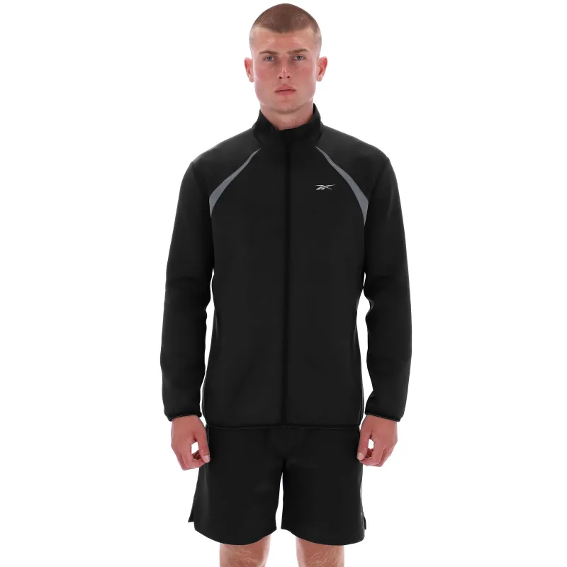 REEBOK APPAREL MEN Slim-Fit Training Hoodie BLACK made by Reebok