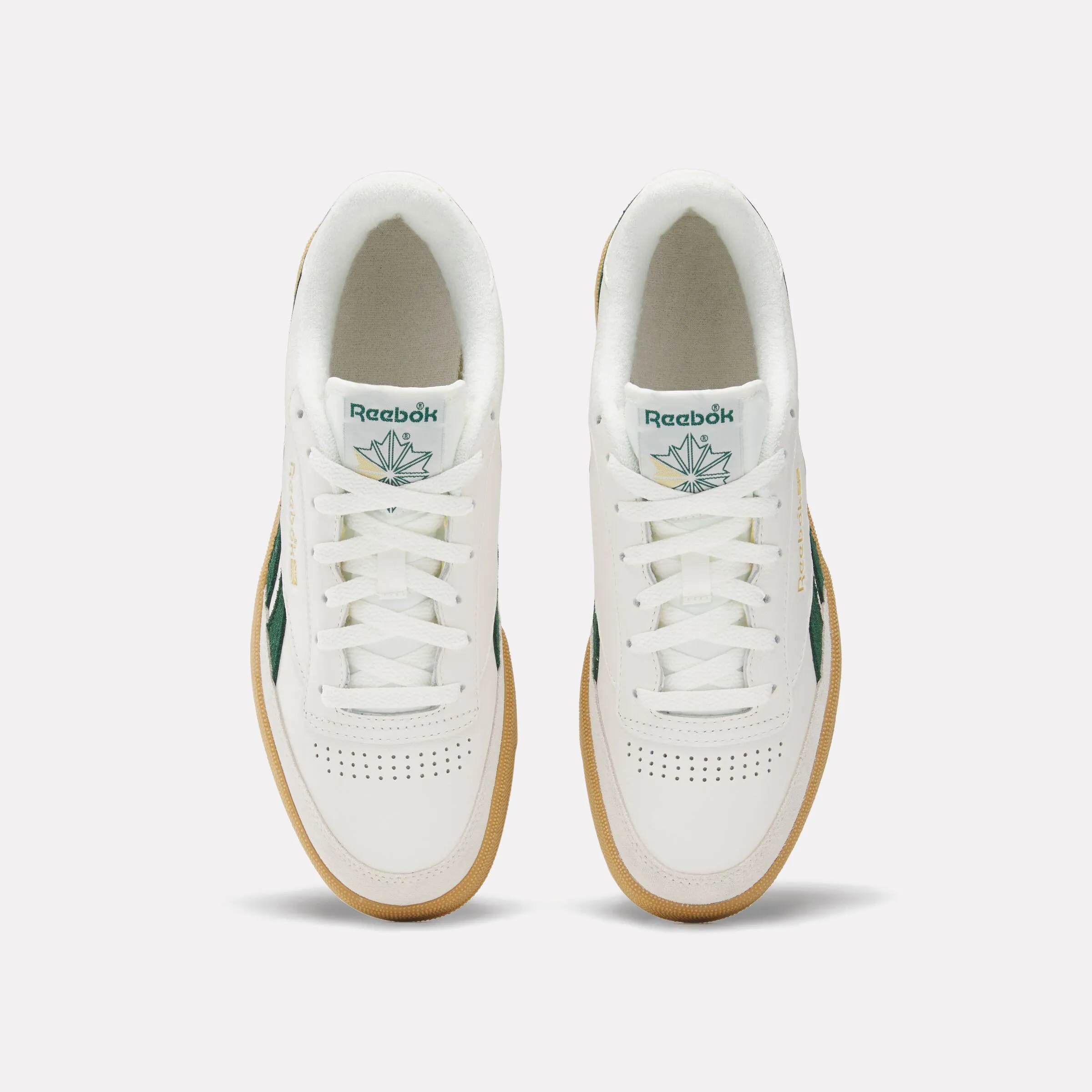 REEBOK FOOTWEAR UNISEX Club C Revenge Vintage Shoes CHALK/DARKGREEN/GUM sold by Reebok product image thumbnail 5