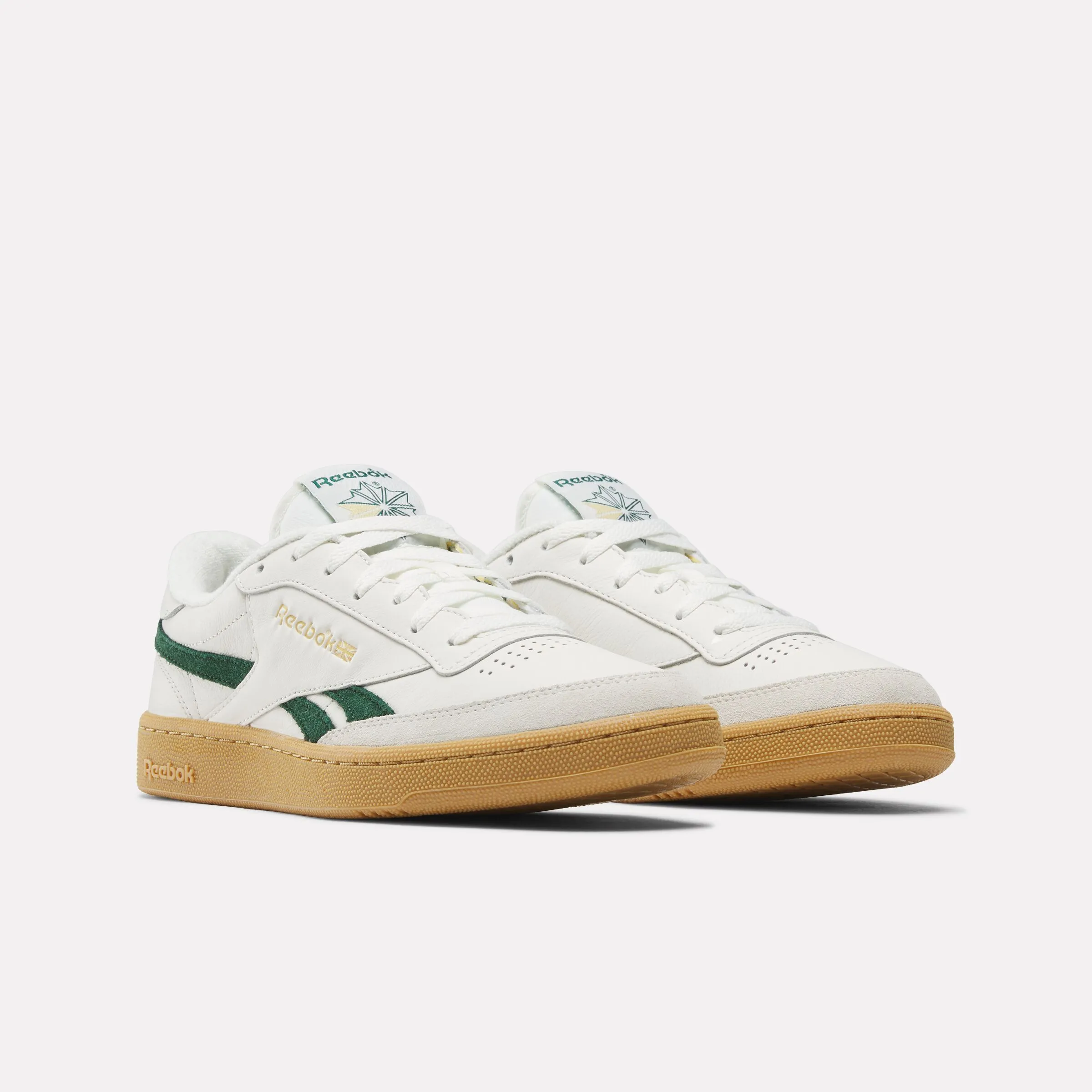 REEBOK FOOTWEAR UNISEX Club C Revenge Vintage Shoes CHALK/DARKGREEN/GUM sold by Reebok product image thumbnail 2