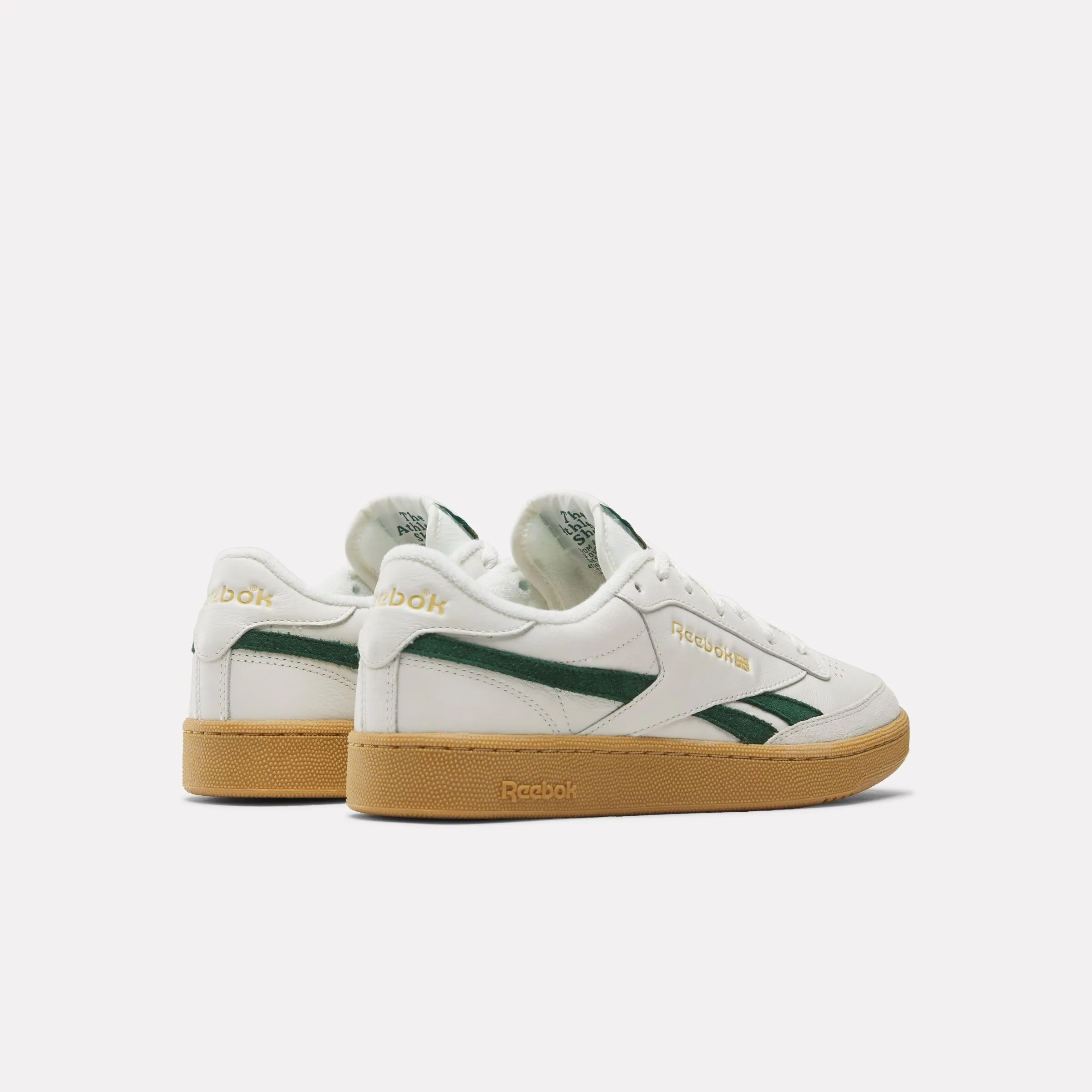 REEBOK FOOTWEAR UNISEX Club C Revenge Vintage Shoes CHALK/DARKGREEN/GUM sold by Reebok product image thumbnail 3