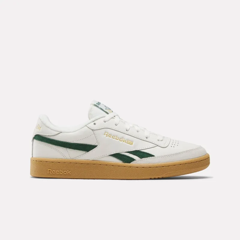 REEBOK FOOTWEAR UNISEX Club C Revenge Vintage Shoes CHALK/DARKGREEN/GUM sold by Reebok