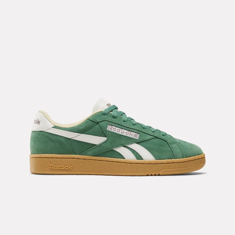 REEBOK FOOTWEAR UNISEX Club C Grounds UK Shoes FIELDGREEN/CHALK/GUM sold by Reebok