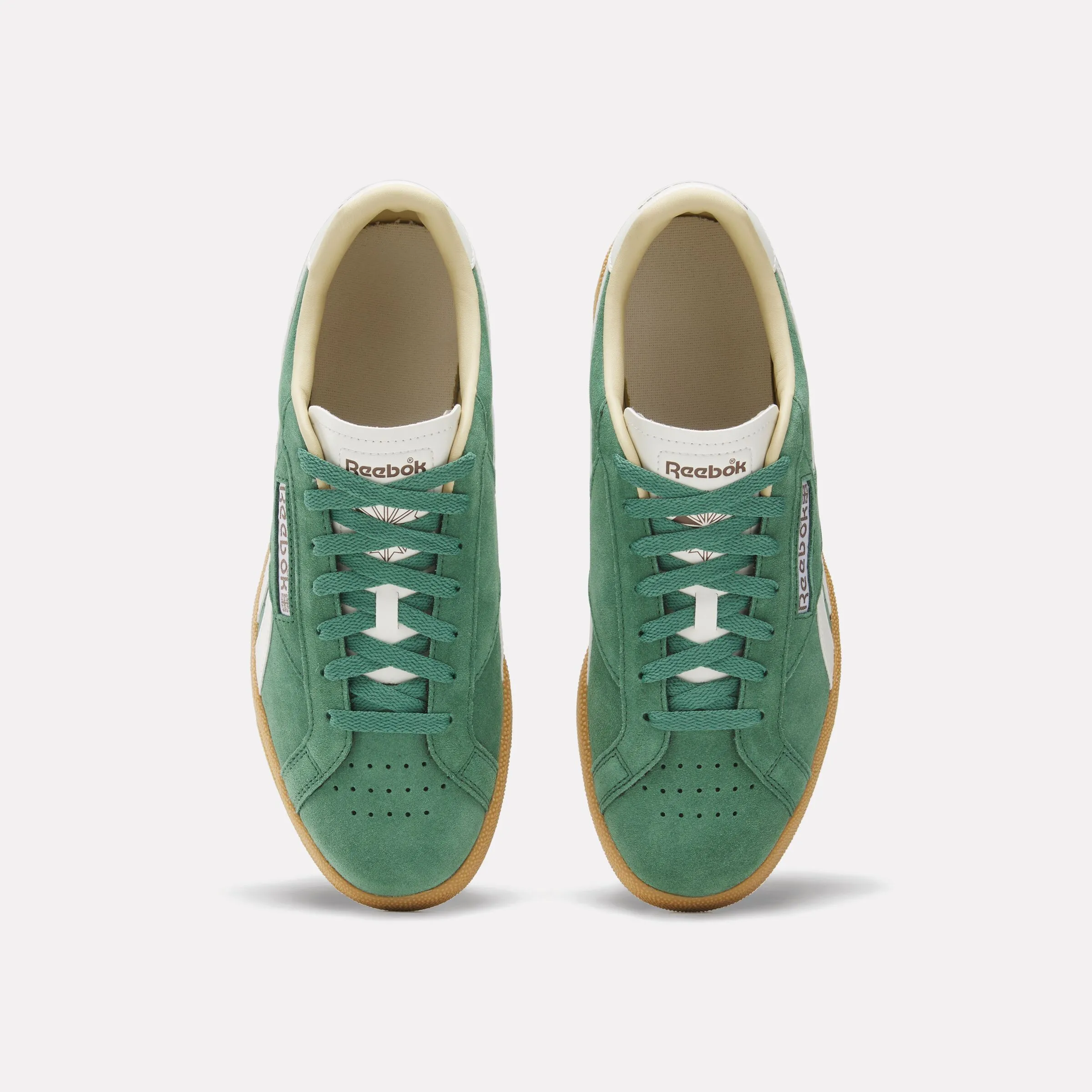 REEBOK FOOTWEAR UNISEX Club C Grounds UK Shoes FIELDGREEN/CHALK/GUM sold by Reebok product image thumbnail 5