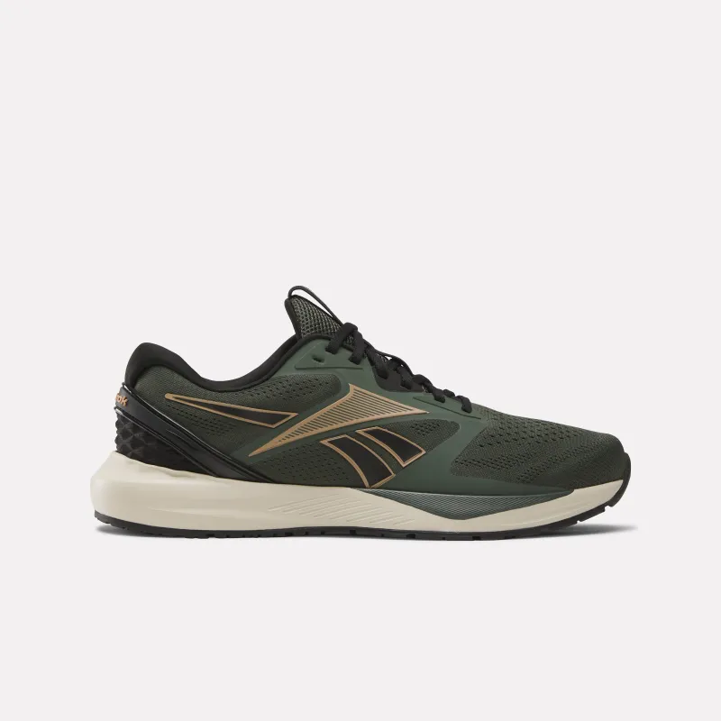 REEBOK FOOTWEAR MEN Nanoflex Trainer 2 Shoes GRIT GREEN/CAMEL/BLACK sold by Reebok
