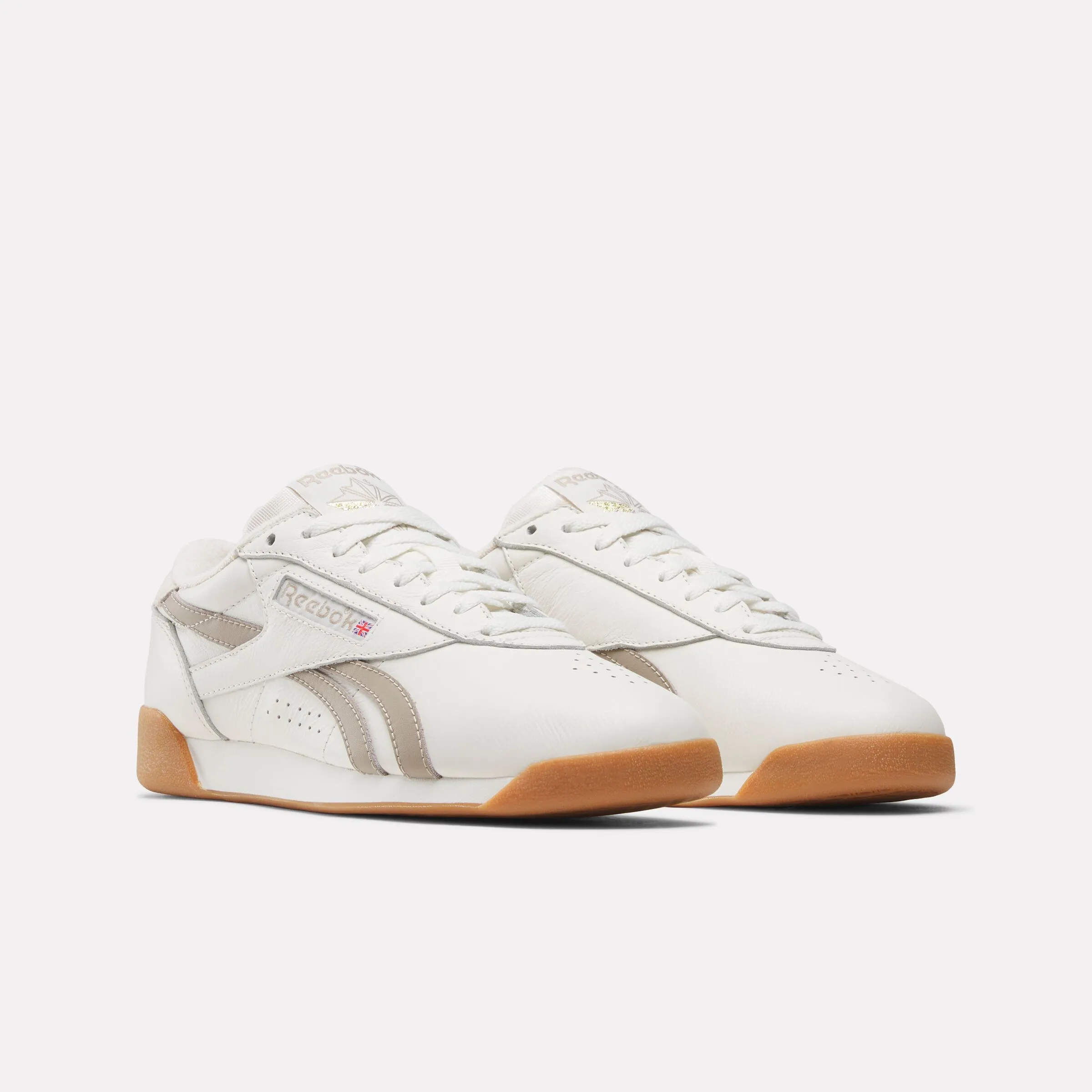 REEBOK FOOTWEAR WOMEN Freestyle Lo Shoes CHALK/GRAINYGREY/GUM sold by Reebok product image thumbnail 2