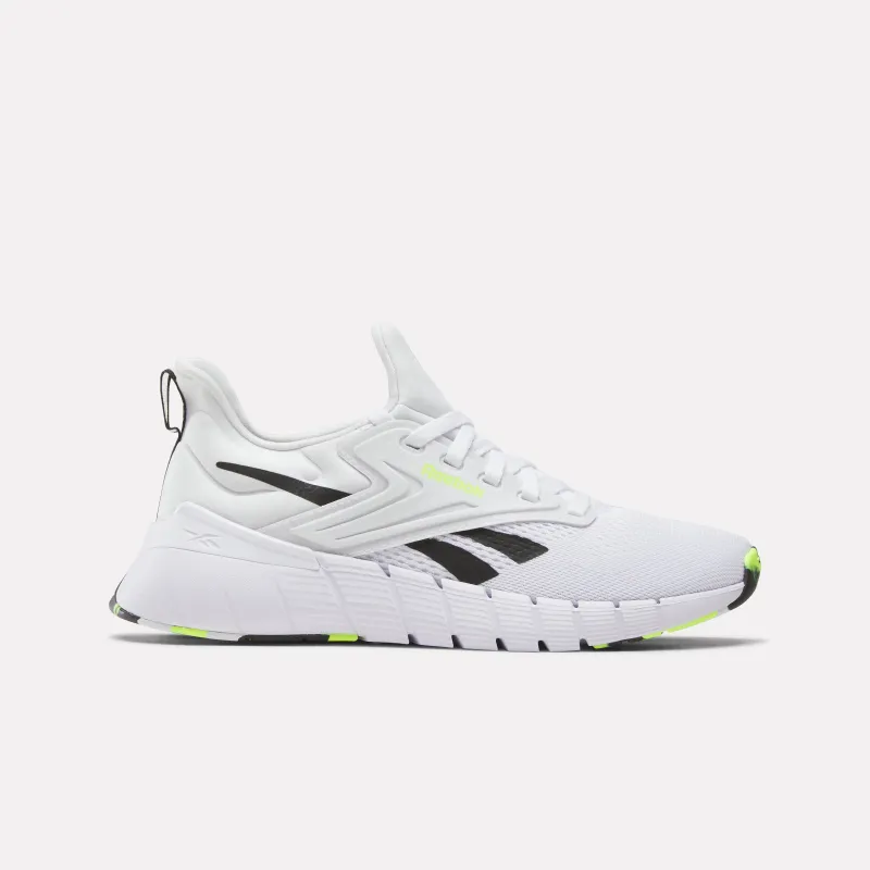 REEBOK FOOTWEAR WOMEN Nano Gym Training Shoes FTWR WHITE/BLACK/DIGITAL LIME made by Reebok