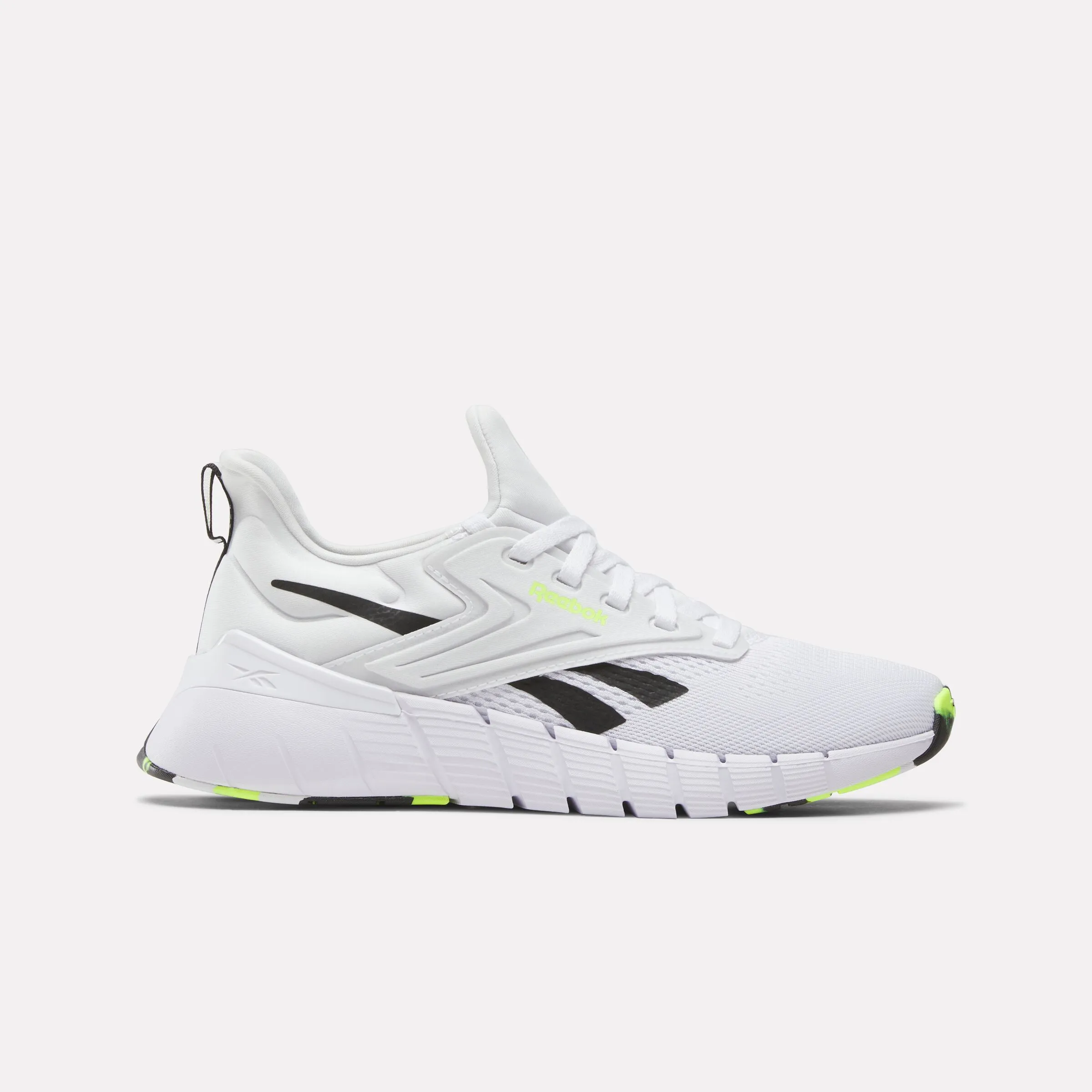 REEBOK FOOTWEAR WOMEN Nano Gym Training Shoes FTWR WHITE/BLACK/DIGITAL LIME sold by Reebok