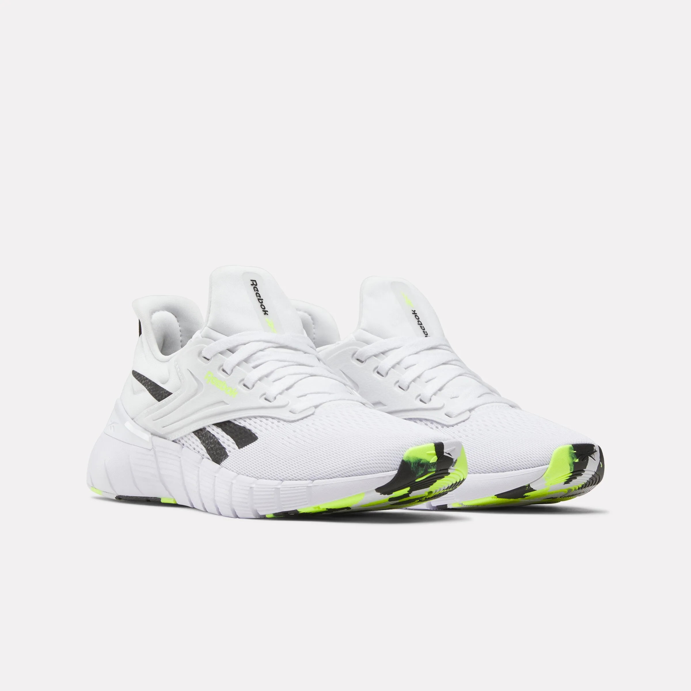 REEBOK FOOTWEAR WOMEN Nano Gym Training Shoes FTWR WHITE/BLACK/DIGITAL LIME sold by Reebok product image thumbnail 2