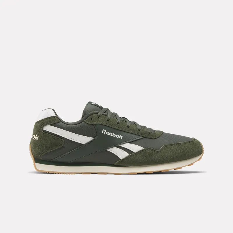 Reebok Footwear Men Glide Low Shoes GRIT GREEN/GRIT GREEN/CHALK made by Reebok