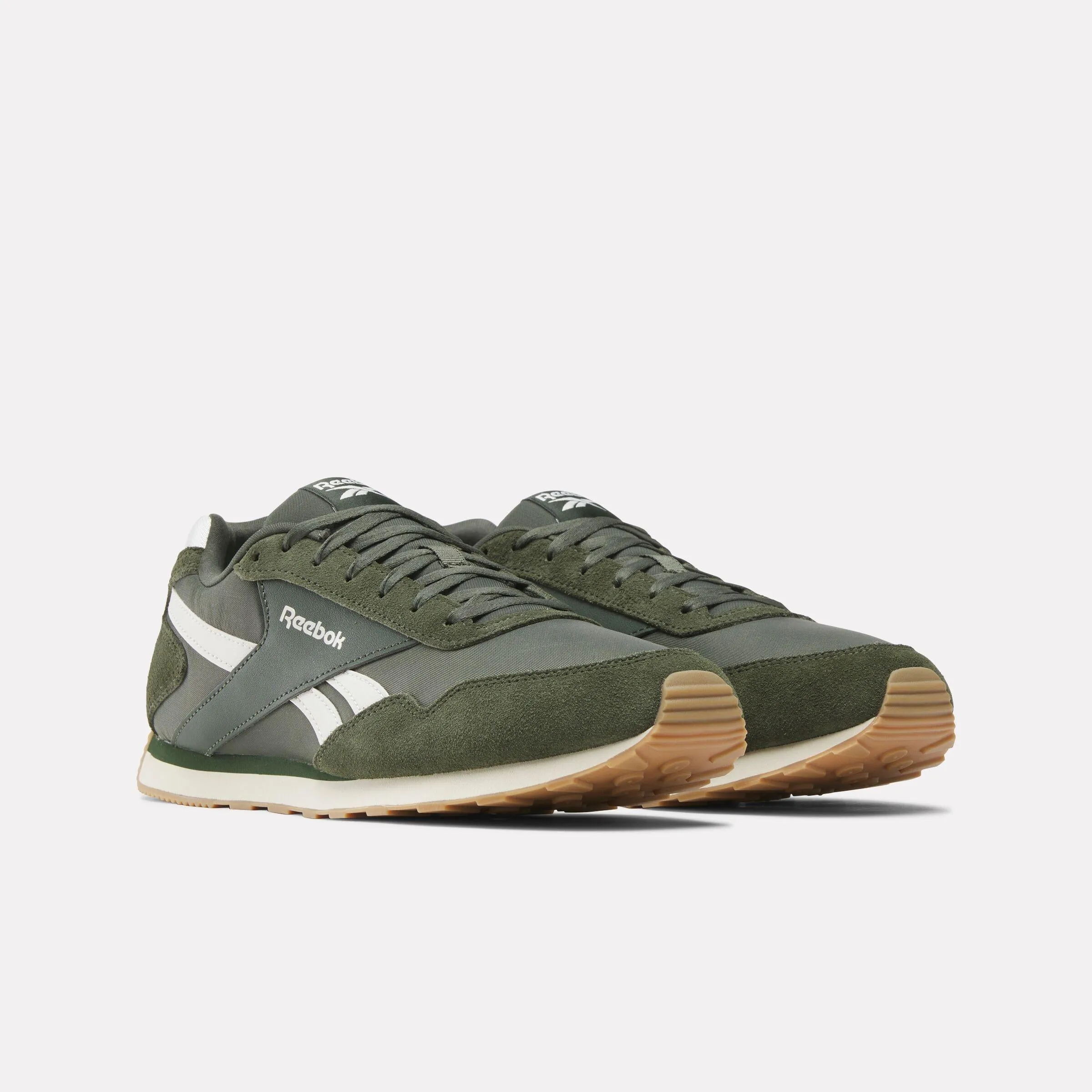 Reebok Footwear Men Glide Low Shoes GRIT GREEN/GRIT GREEN/CHALK sold by Reebok product image thumbnail 2