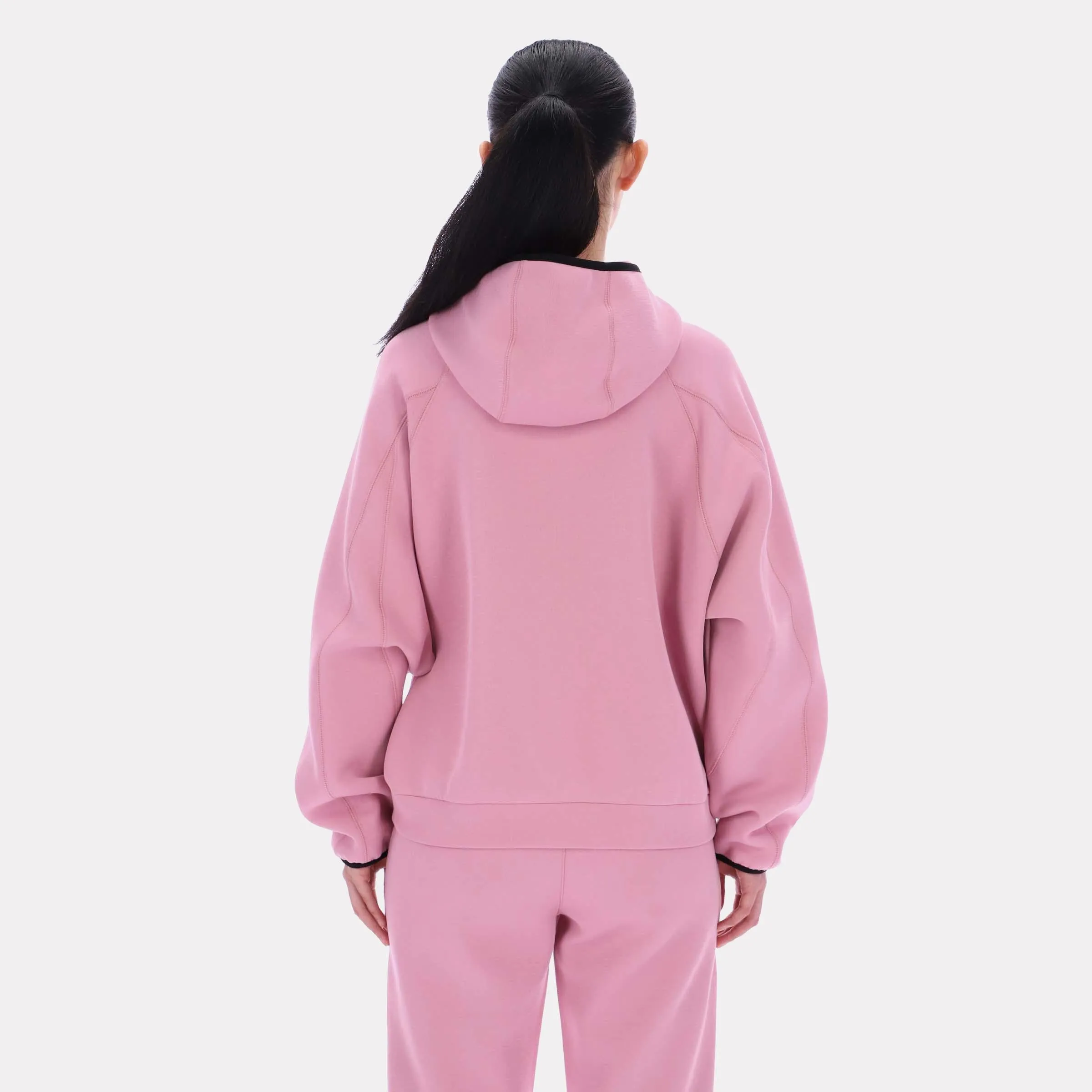 Reebok Apparel Women Vector Sculpt Hoodie DUSTY ROSE sold by Reebok product image thumbnail 2