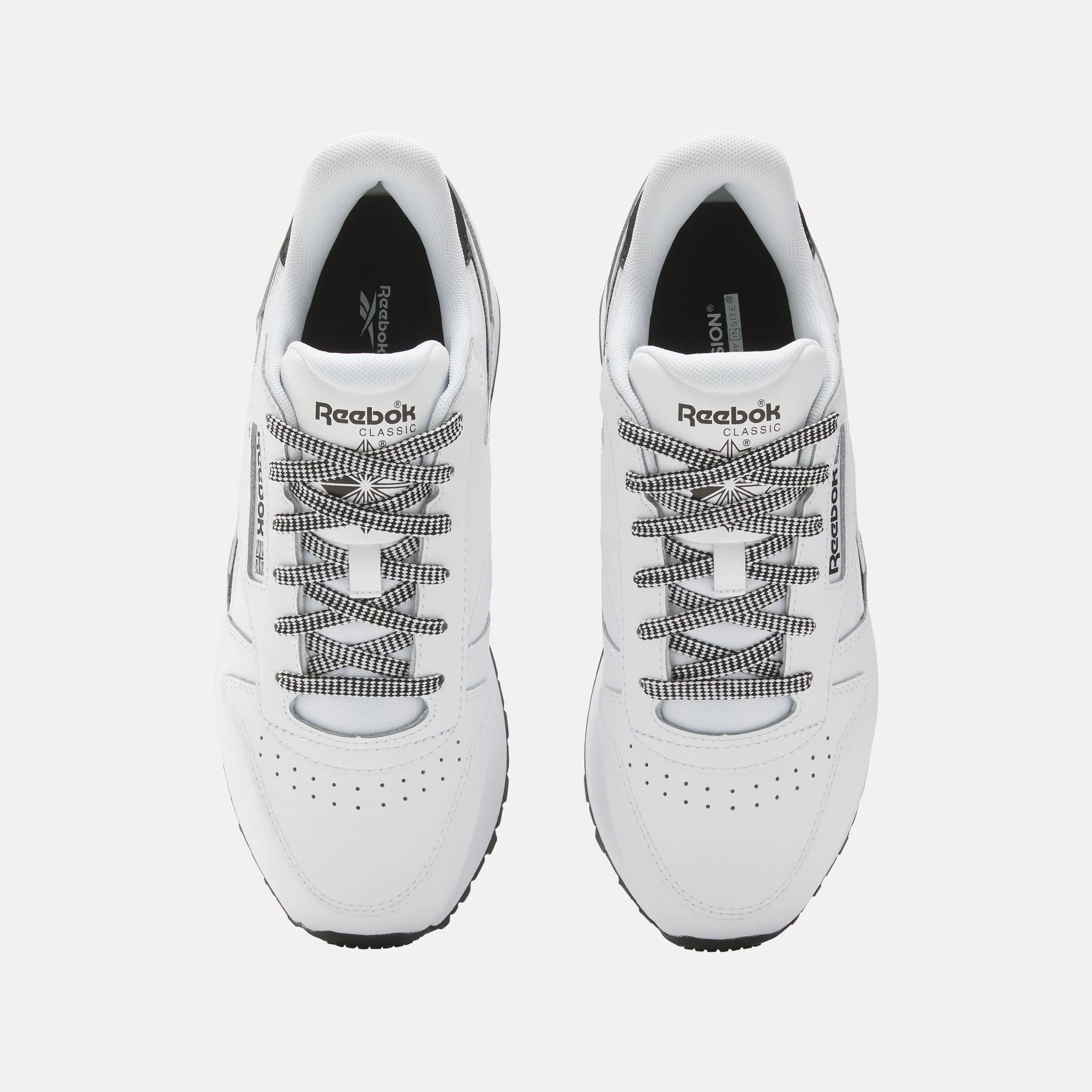 Reebok Footwear Women Classic Leather Triple Lift Shoes WHITE/WHITE/BLACK sold by Reebok product image thumbnail 4