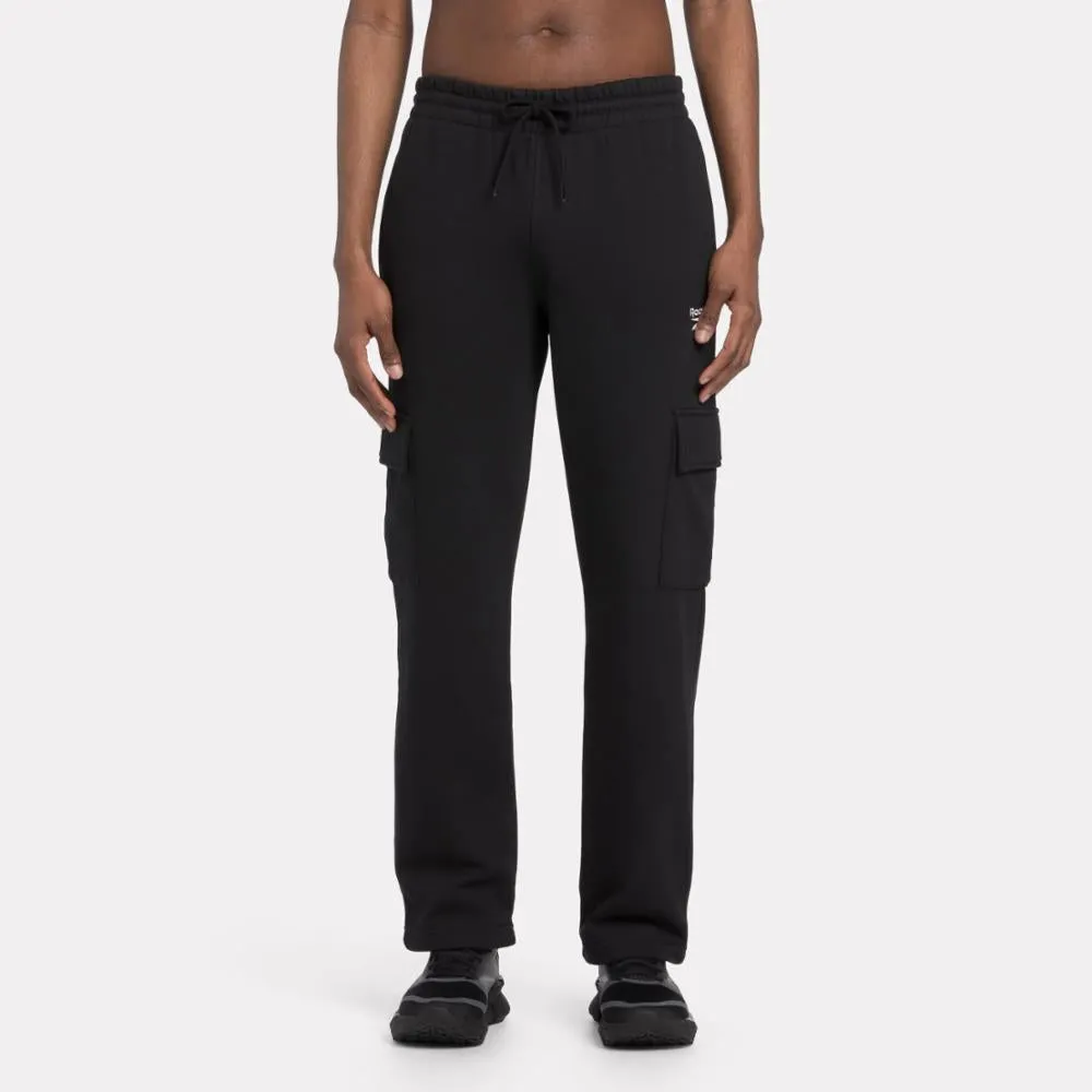 Reebok Apparel Men Reebok Identity Small Logo Track Pants BLACK sold by Reebok