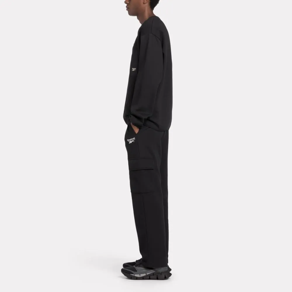 Reebok Apparel Men Reebok Identity Small Logo Track Pants BLACK sold by Reebok product image thumbnail 2