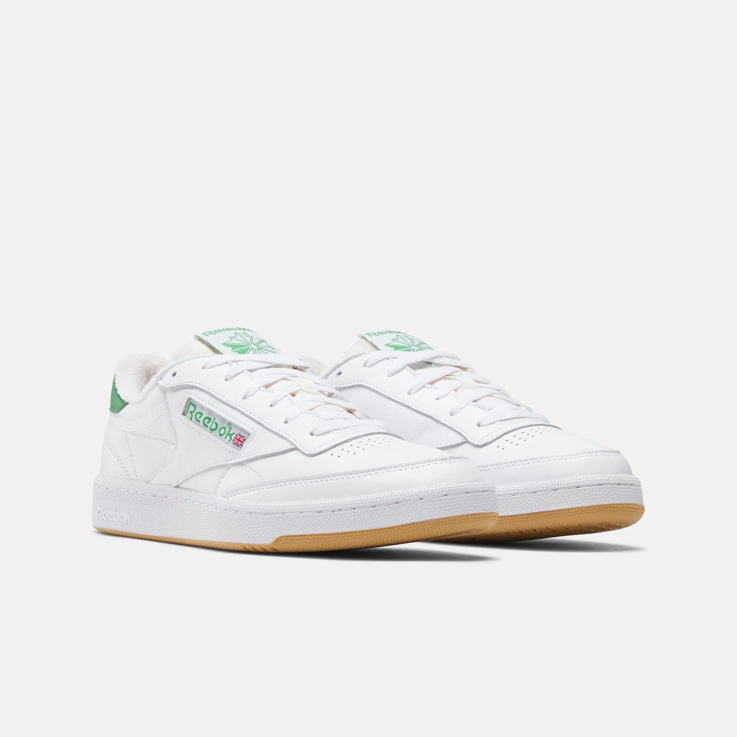REEBOK FOOTWEAR UNISEX Club C 85 Vintage Shoes FTWRWHITE/GLENGREEN/RBKRUBBBER sold by Reebok product image thumbnail 2
