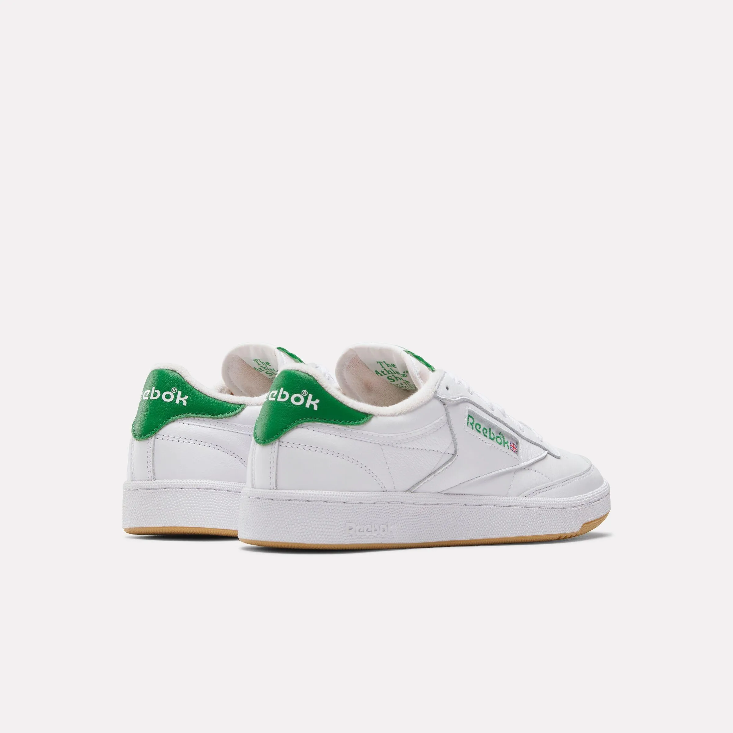 REEBOK FOOTWEAR UNISEX Club C 85 Vintage Shoes FTWRWHITE/GLENGREEN/RBKRUBBBER sold by Reebok product image thumbnail 3