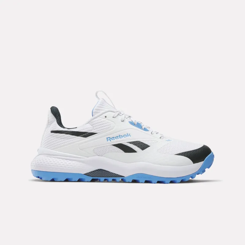 REEBOK FOOTWEAR UNISEX Nano Golf Shoes FTWR WHITE/PERI BLUE made by Reebok