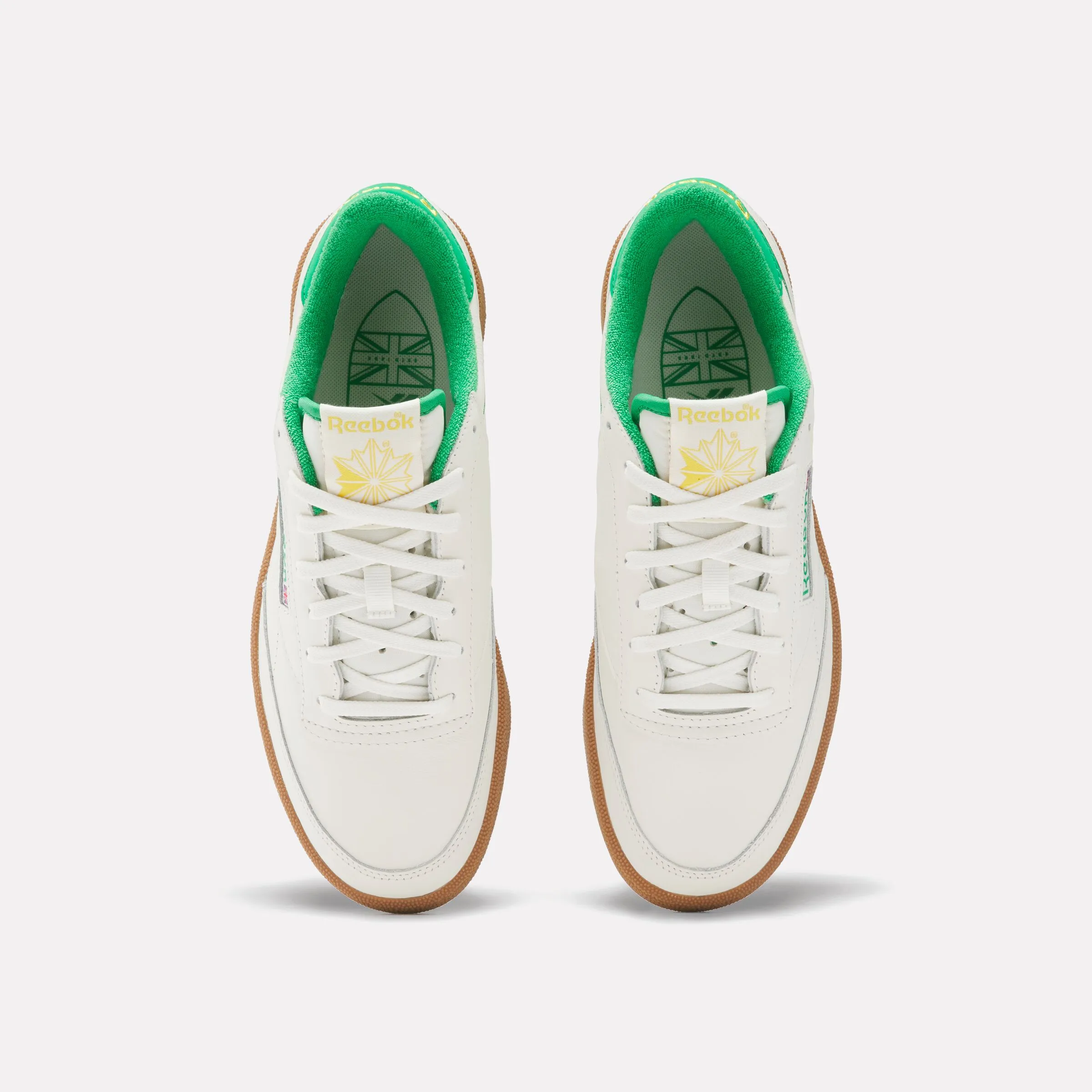 REEBOK FOOTWEAR MEN Club C Golf Shoes CHALK/CLASSIC GREEN sold by Reebok product image thumbnail 5
