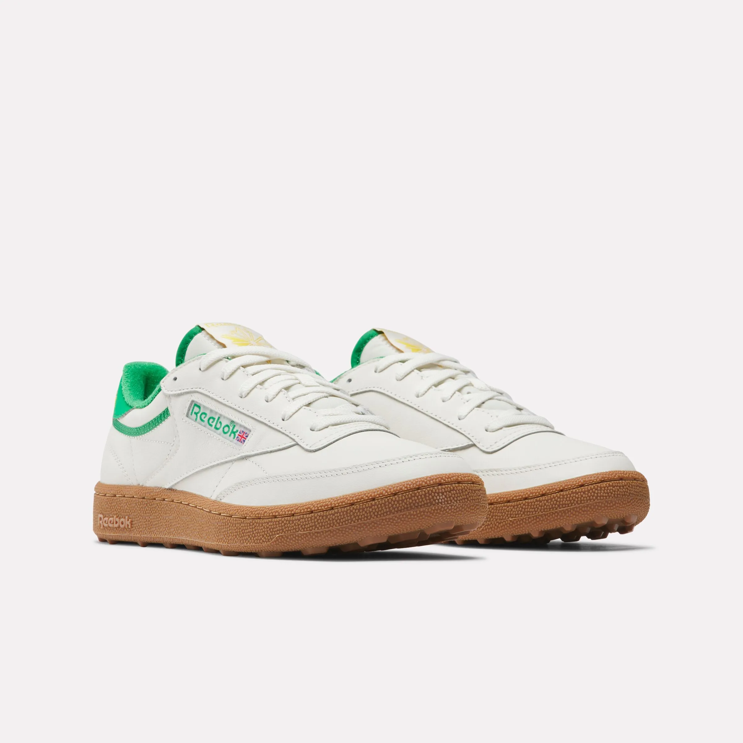 REEBOK FOOTWEAR MEN Club C Golf Shoes CHALK/CLASSIC GREEN sold by Reebok product image thumbnail 2