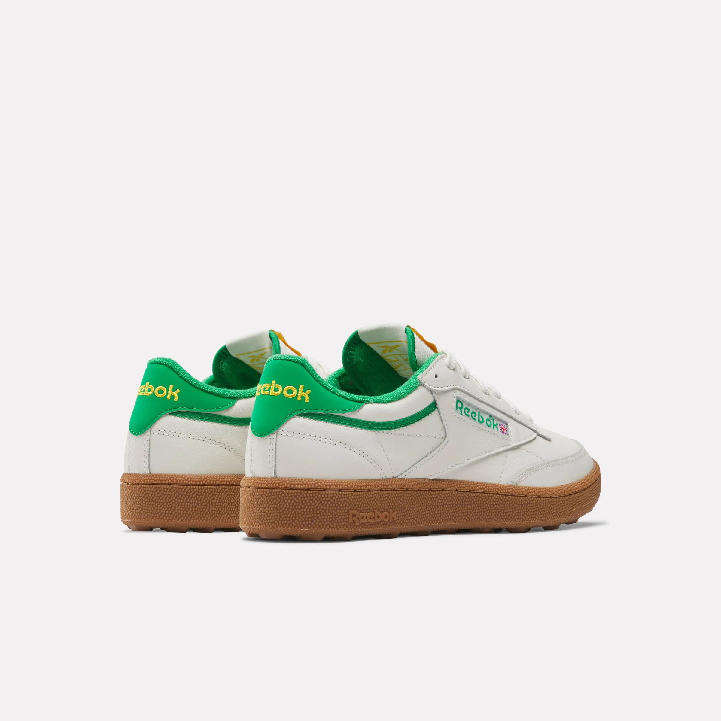 REEBOK FOOTWEAR MEN Club C Golf Shoes CHALK/CLASSIC GREEN sold by Reebok product image thumbnail 3