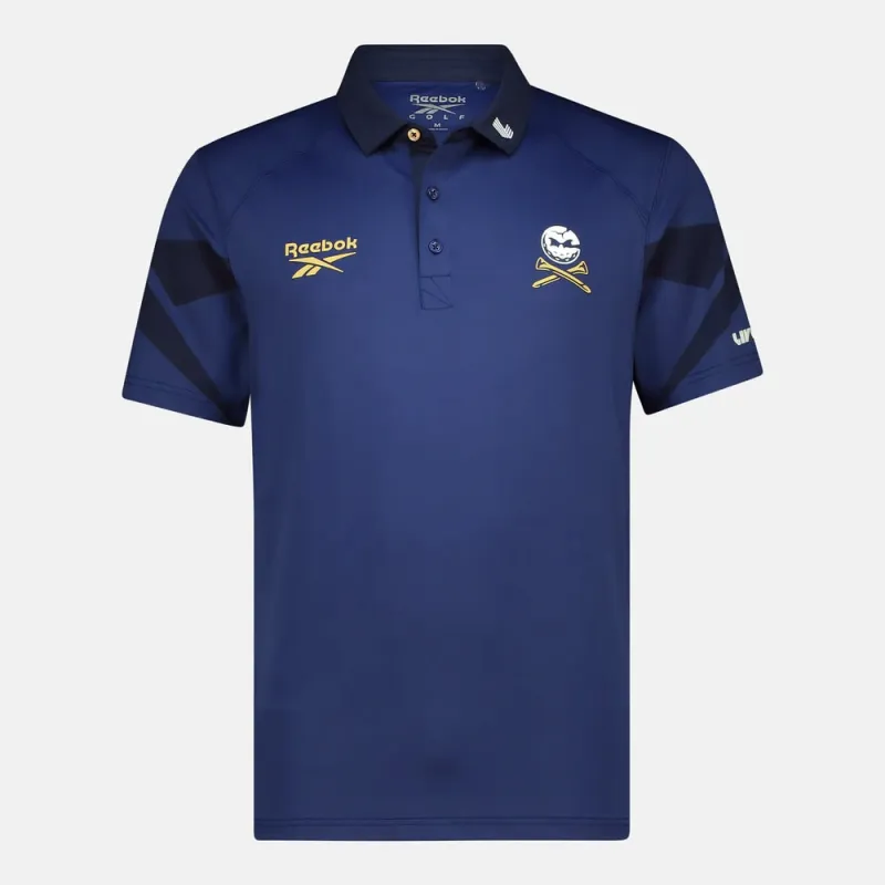 REEBOK APPAREL MEN Crushers GC Replica Golf Polo MIDNIGHT BLUE/VECTOR NAVY made by Reebok