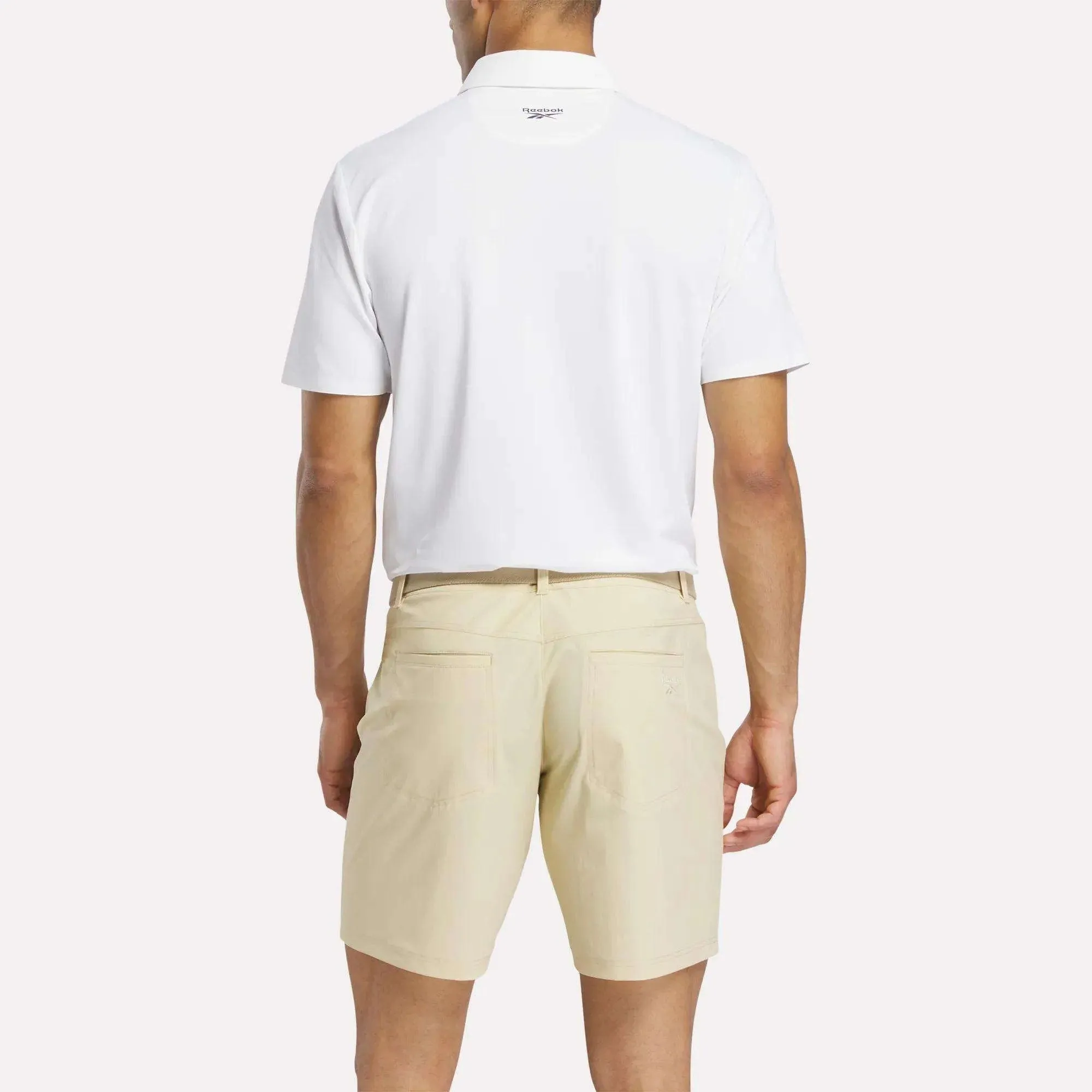 REEBOK APPAREL MEN Golf Pique Short Sleeve Polo WHITE sold by Reebok product image thumbnail 3