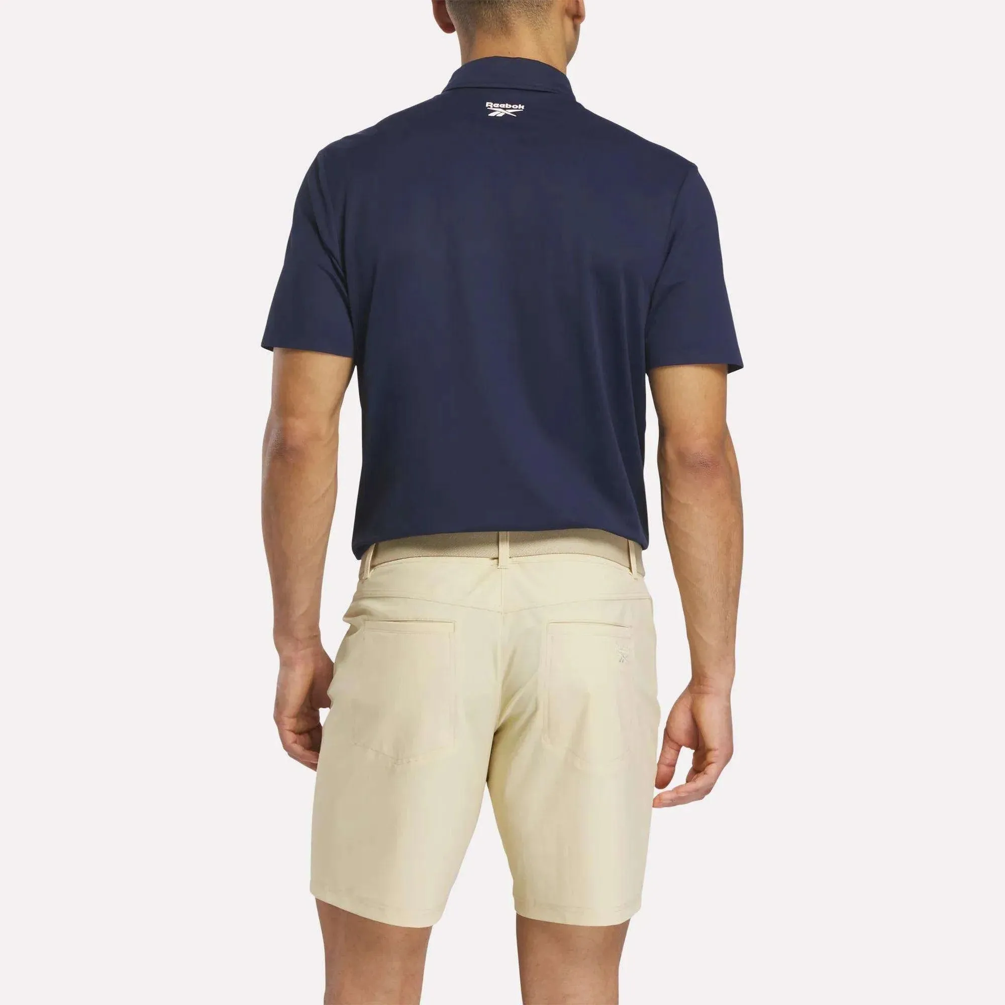 REEBOK APPAREL MEN Golf Pique Short Sleeve Polo VECTOR NAVY sold by Reebok product image thumbnail 3
