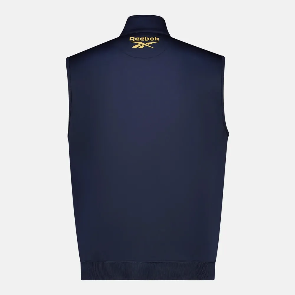 REEBOK APPAREL MEN Crushers GC Quarter-Zip Golf Vest VECTOR NAVY sold by Reebok product image thumbnail 2