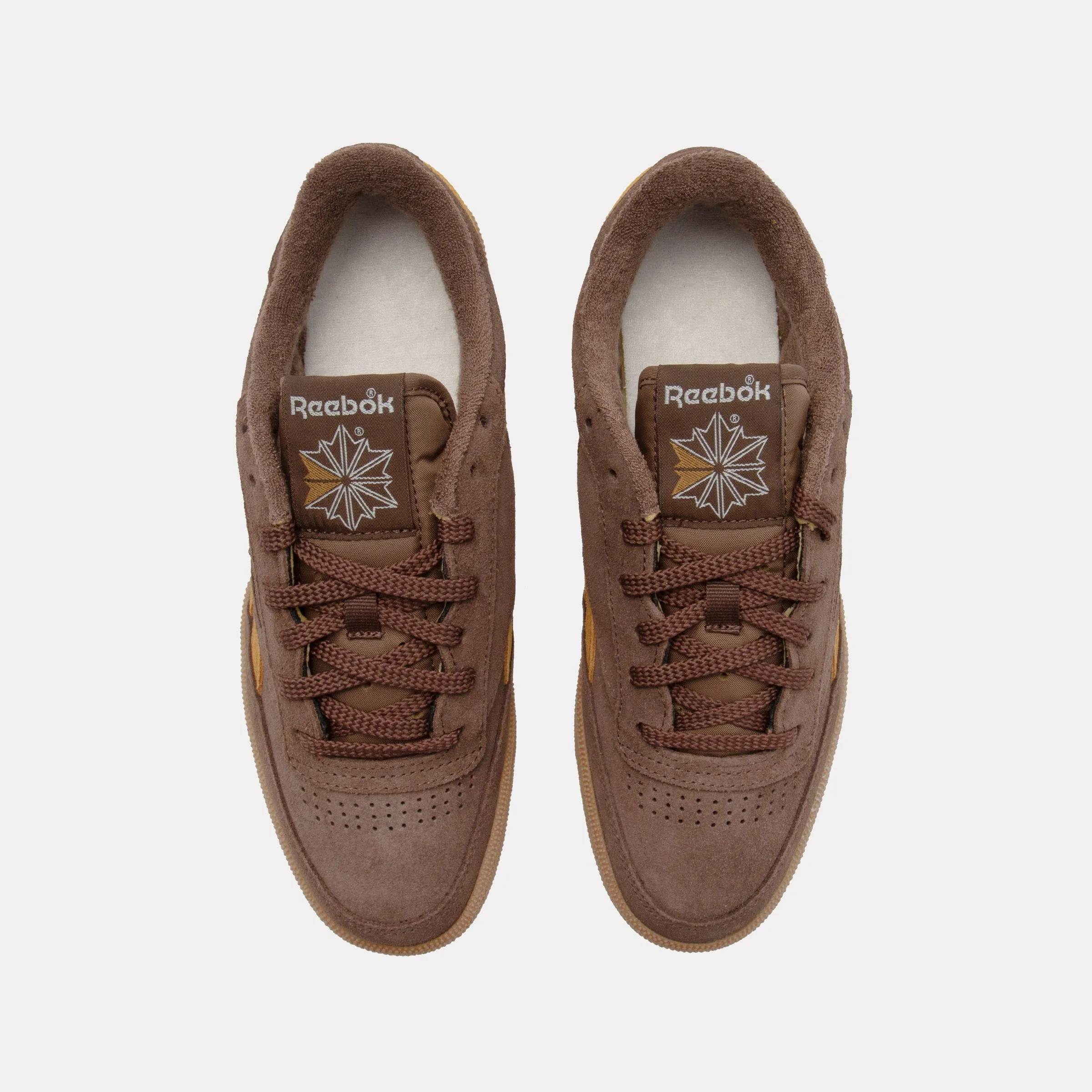 REEBOK FOOTWEAR UNISEX Club C Revenge Shoes SIMPLEBROWN/TROPHYGOLD/GUM sold by Reebok product image thumbnail 5