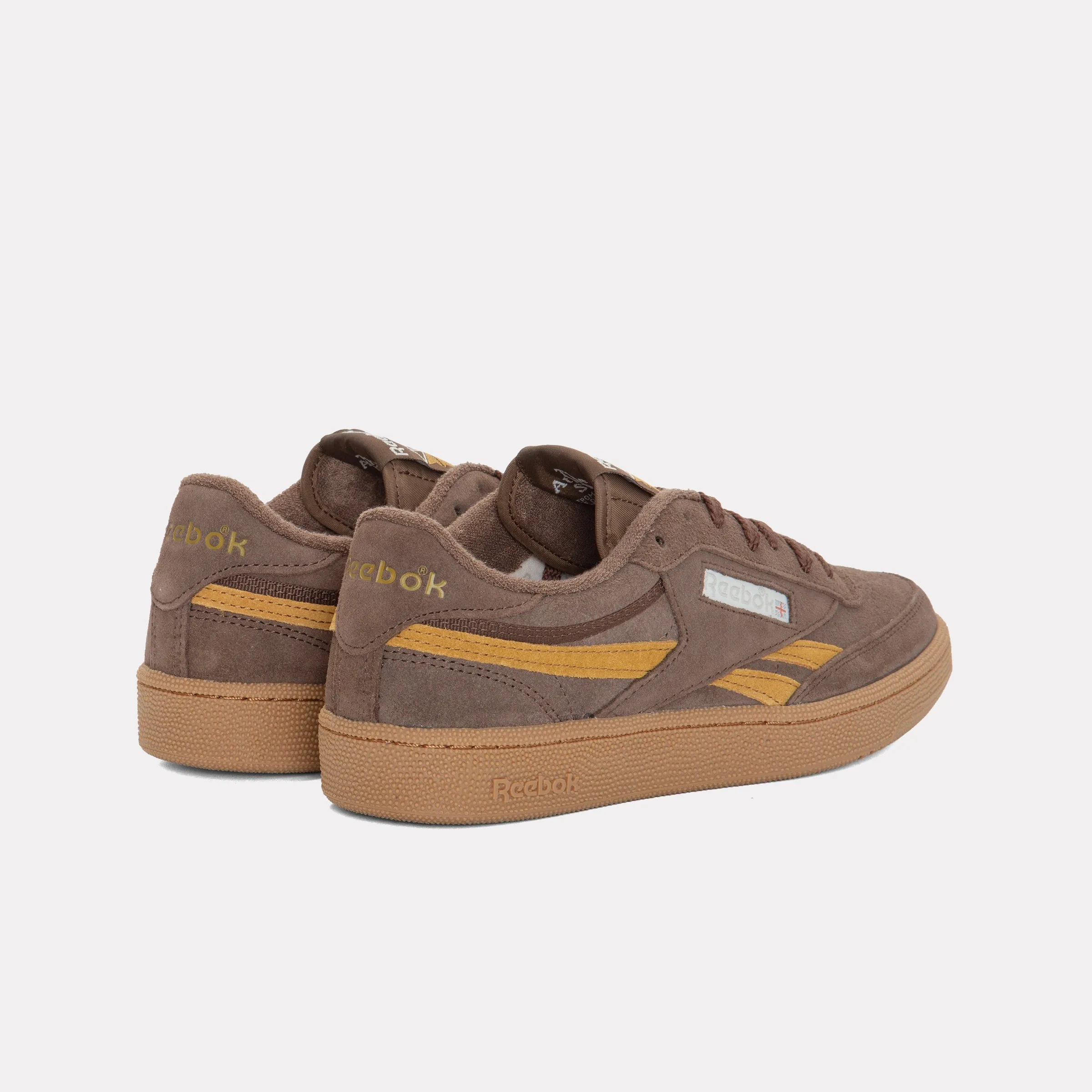 REEBOK FOOTWEAR UNISEX Club C Revenge Shoes SIMPLEBROWN/TROPHYGOLD/GUM sold by Reebok product image thumbnail 3