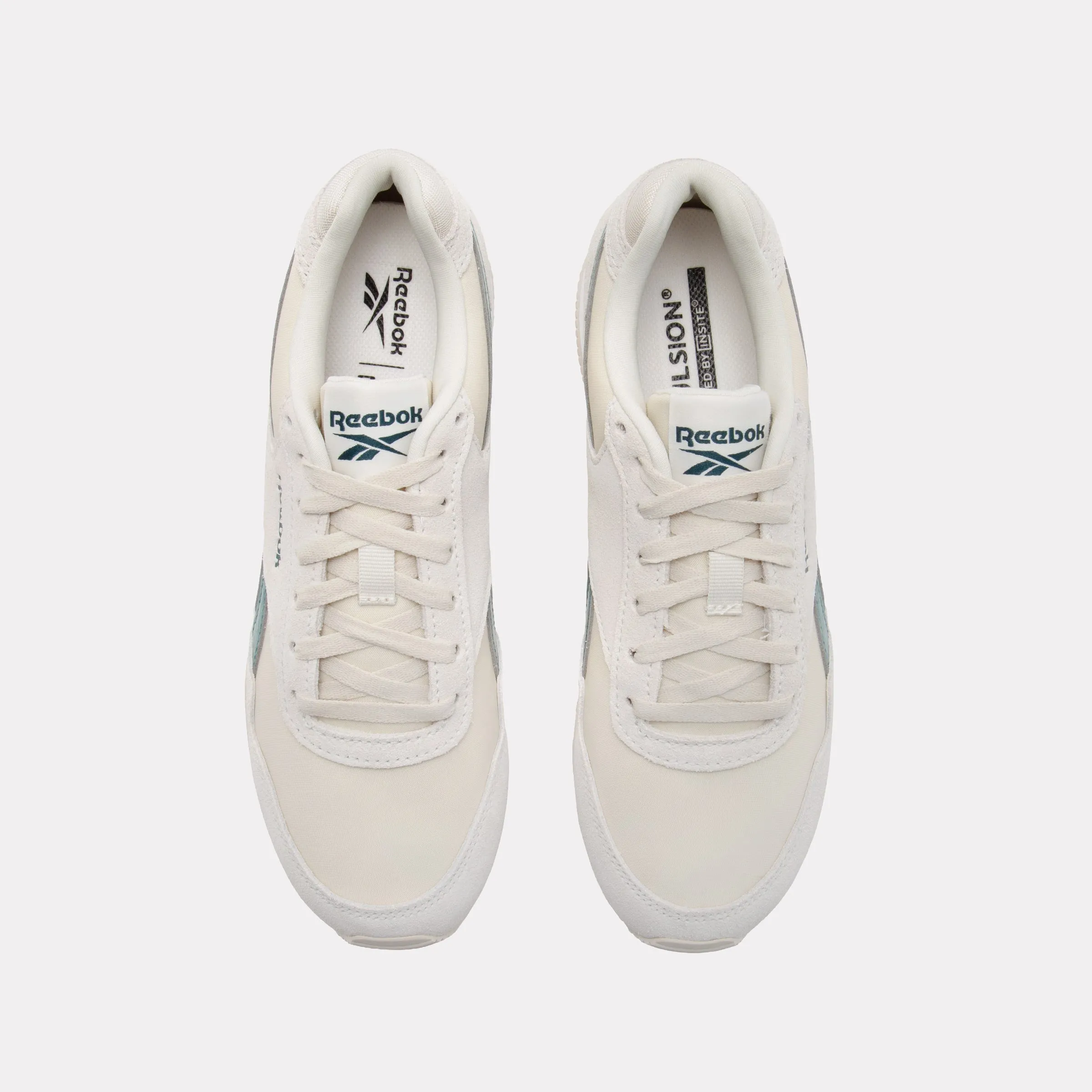 REEBOK FOOTWEAR WOMEN Glide Low Shoes ALABASTER/METALGREEN/FTWRWHITE sold by Reebok product image thumbnail 5