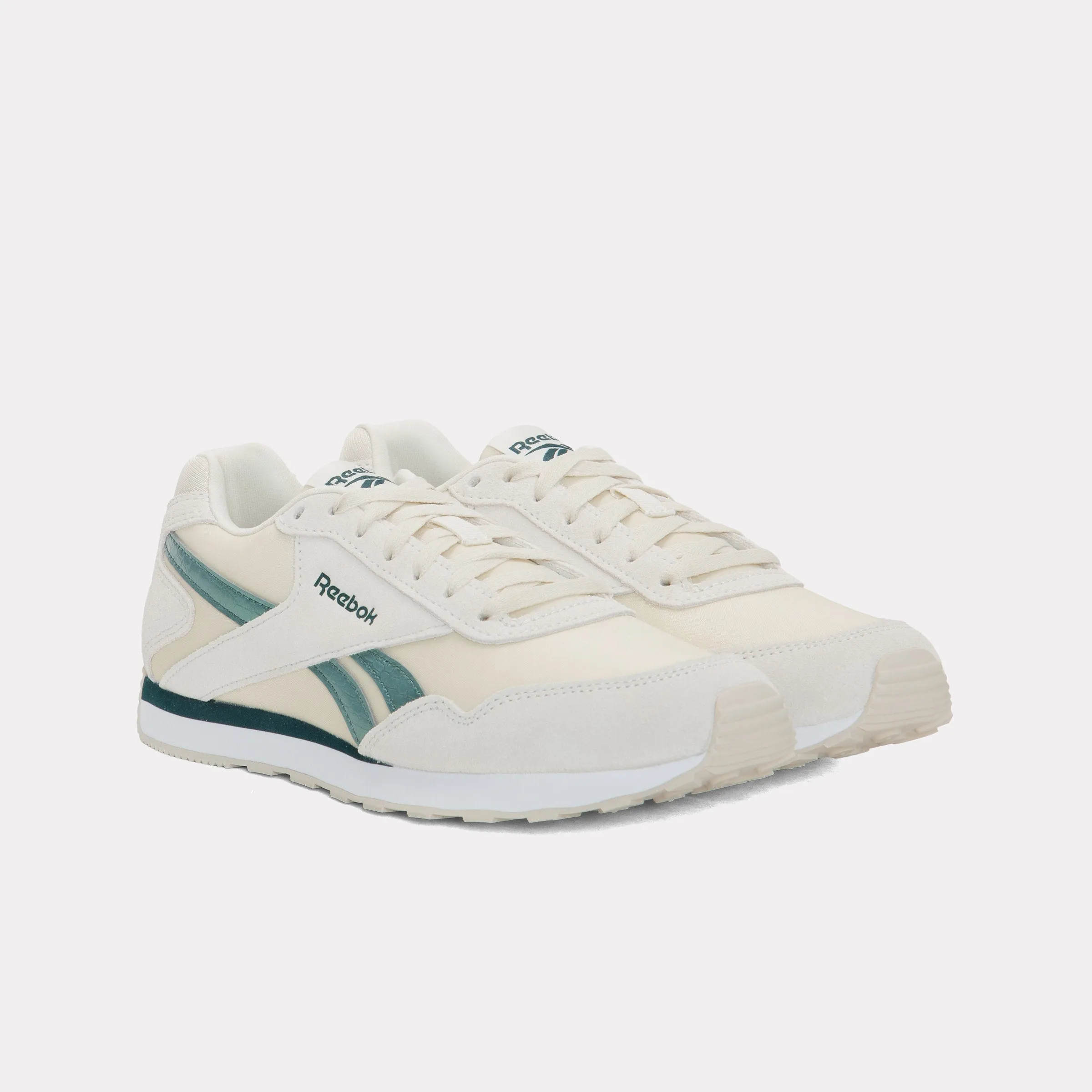 REEBOK FOOTWEAR WOMEN Glide Low Shoes ALABASTER/METALGREEN/FTWRWHITE sold by Reebok product image thumbnail 2