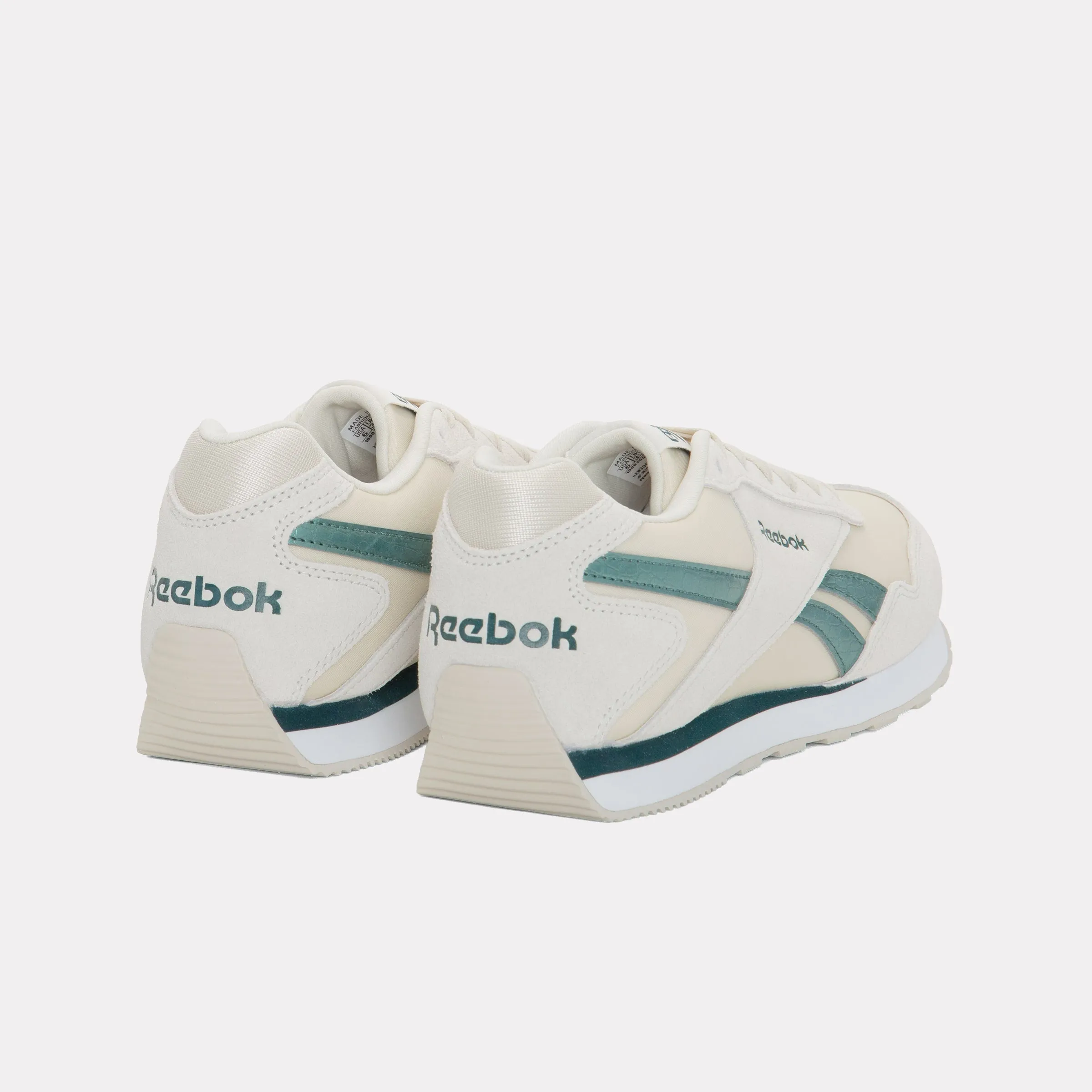 REEBOK FOOTWEAR WOMEN Glide Low Shoes ALABASTER/METALGREEN/FTWRWHITE sold by Reebok product image thumbnail 3